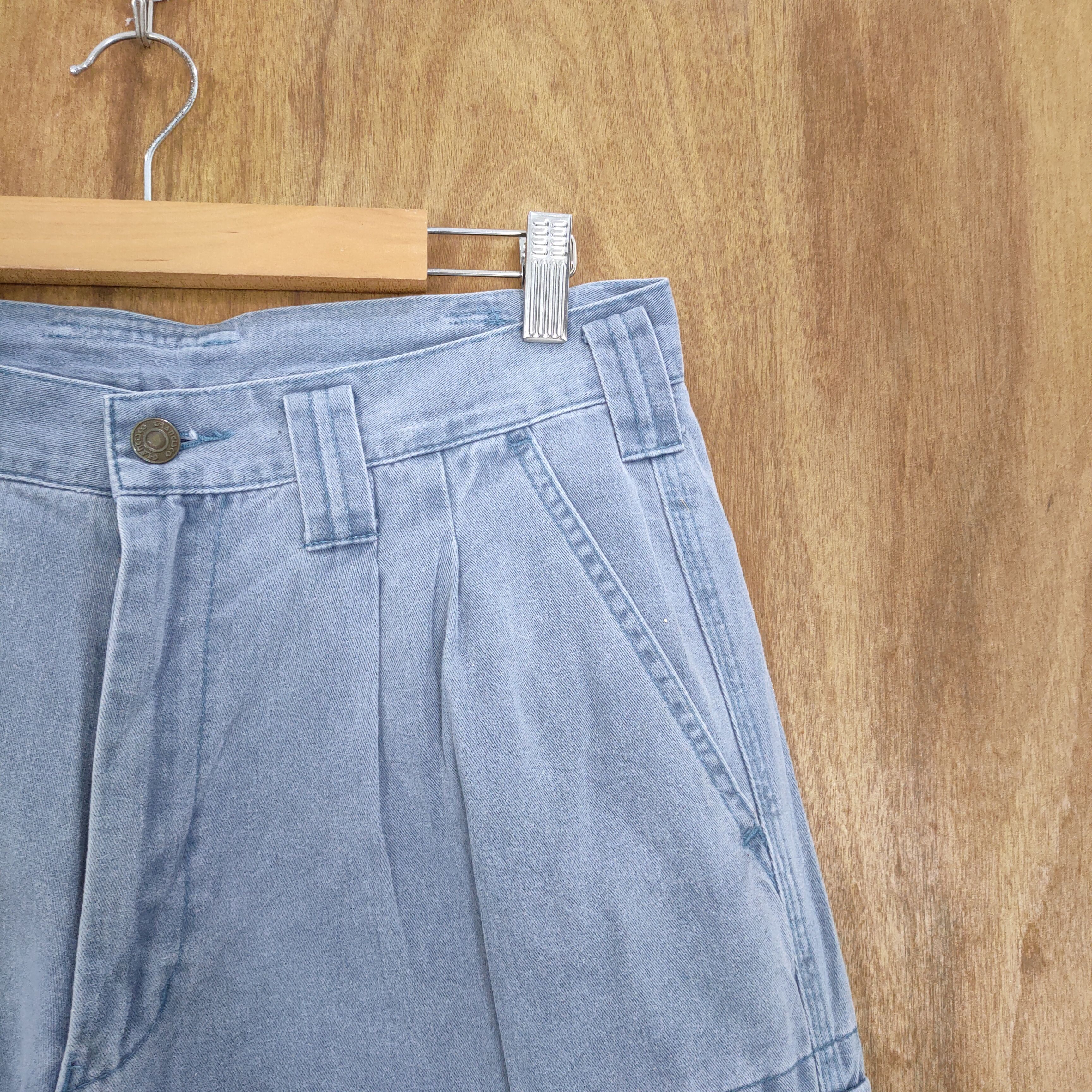 Japanese Brand × Vintage VINTAGE JAPANESE BRAND FADED WORKWEAR CARGO PANTS Size US 30 / EU 46 - 5 Thumbnail