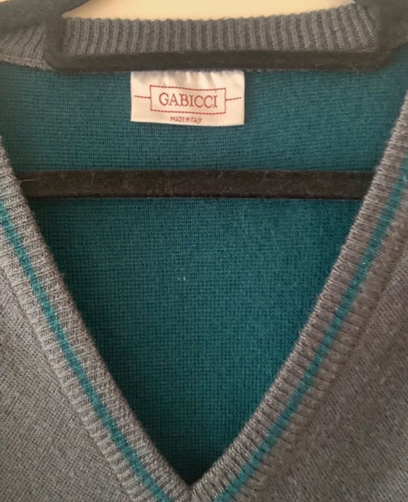 Gabicci Vintage GABICCI Jumper Sweater Men UK Size L Wool Size US L / EU 52-54 / 3 - 7 Thumbnail