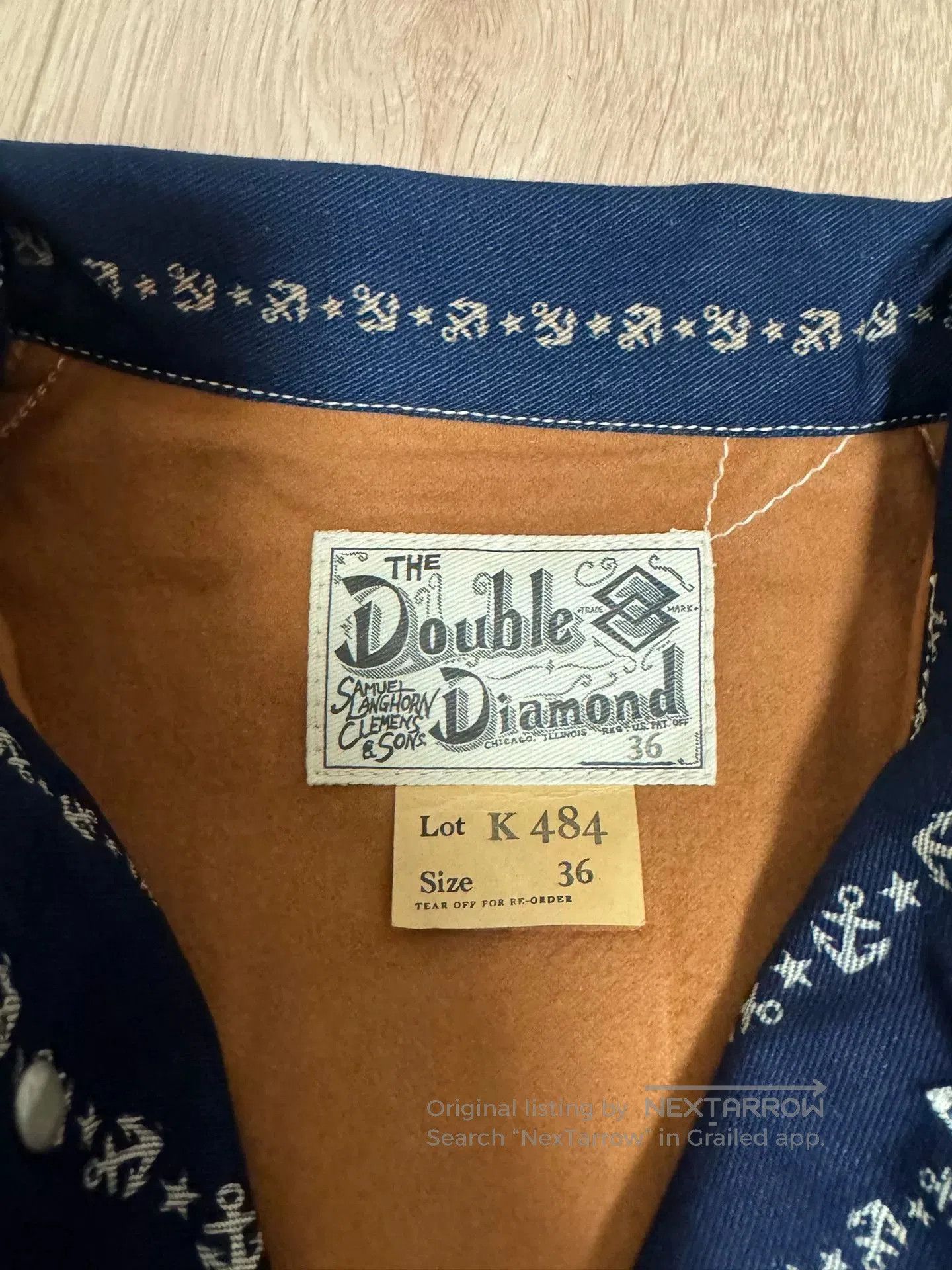 The Real McCoy's joe mccoy double diamond coat jacket. Size US M / EU 48-50 / 2 - 3 Thumbnail