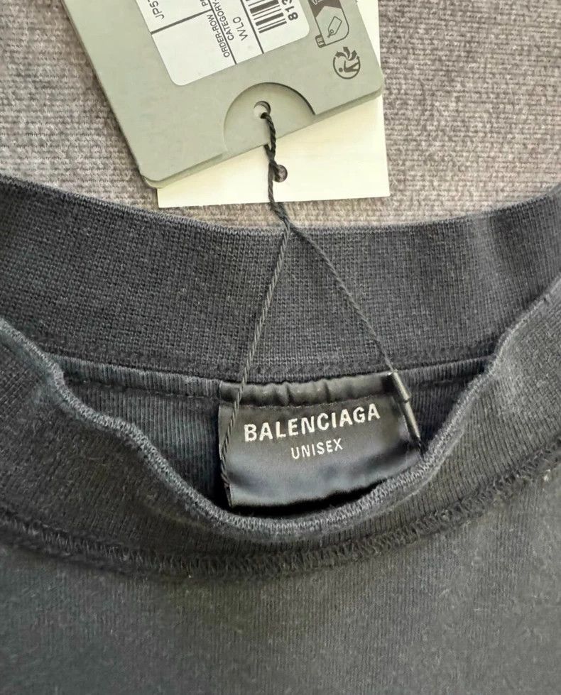 Balenciaga Balenciaga Fleece Jacquard Short Sleeve Size US XS / EU 42 / 0 - 3 Thumbnail