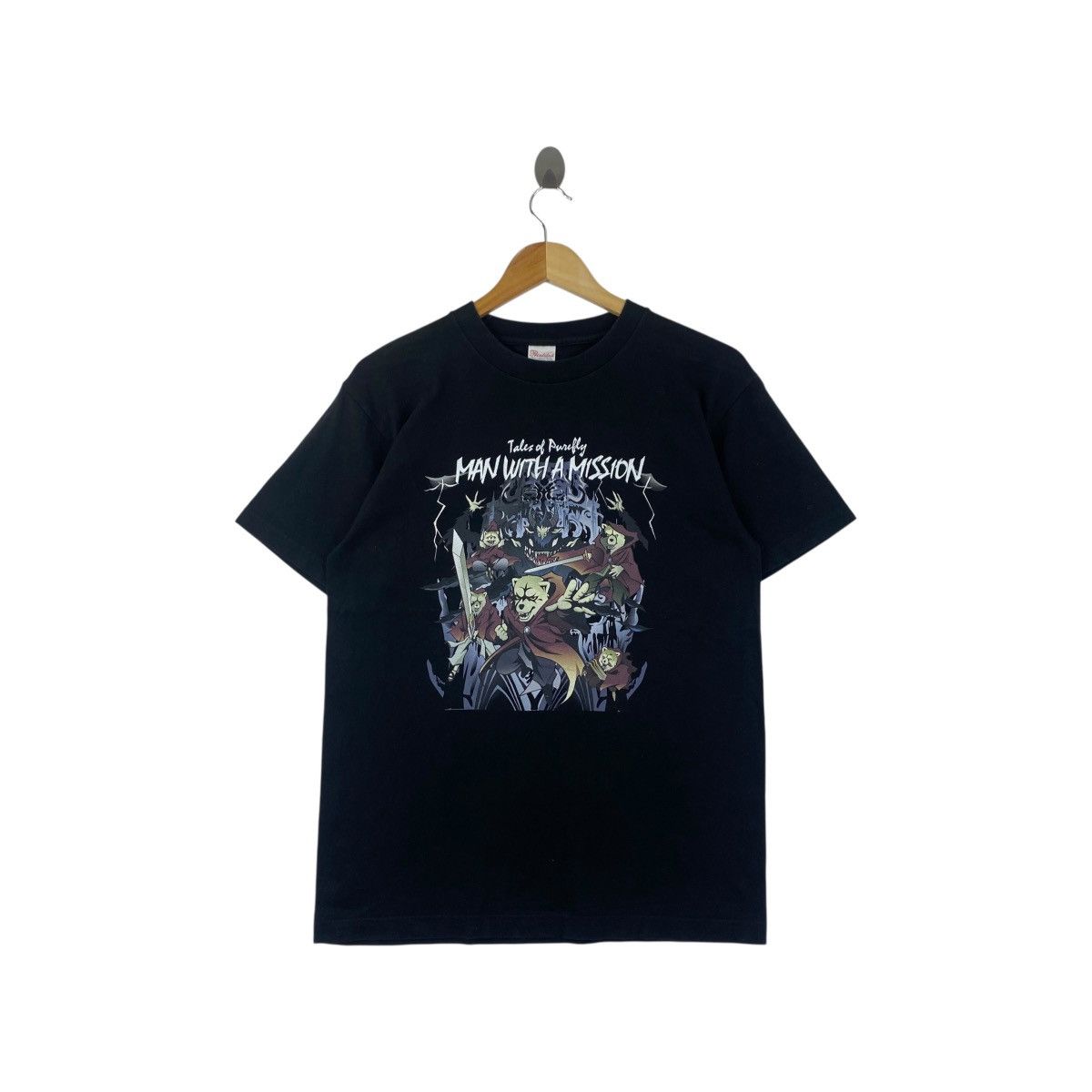 Band Tees Man With A Mission Tee Shirt Japan Rock Band Tees Size US M / EU 48-50 / 2 - 1 Thumbnail