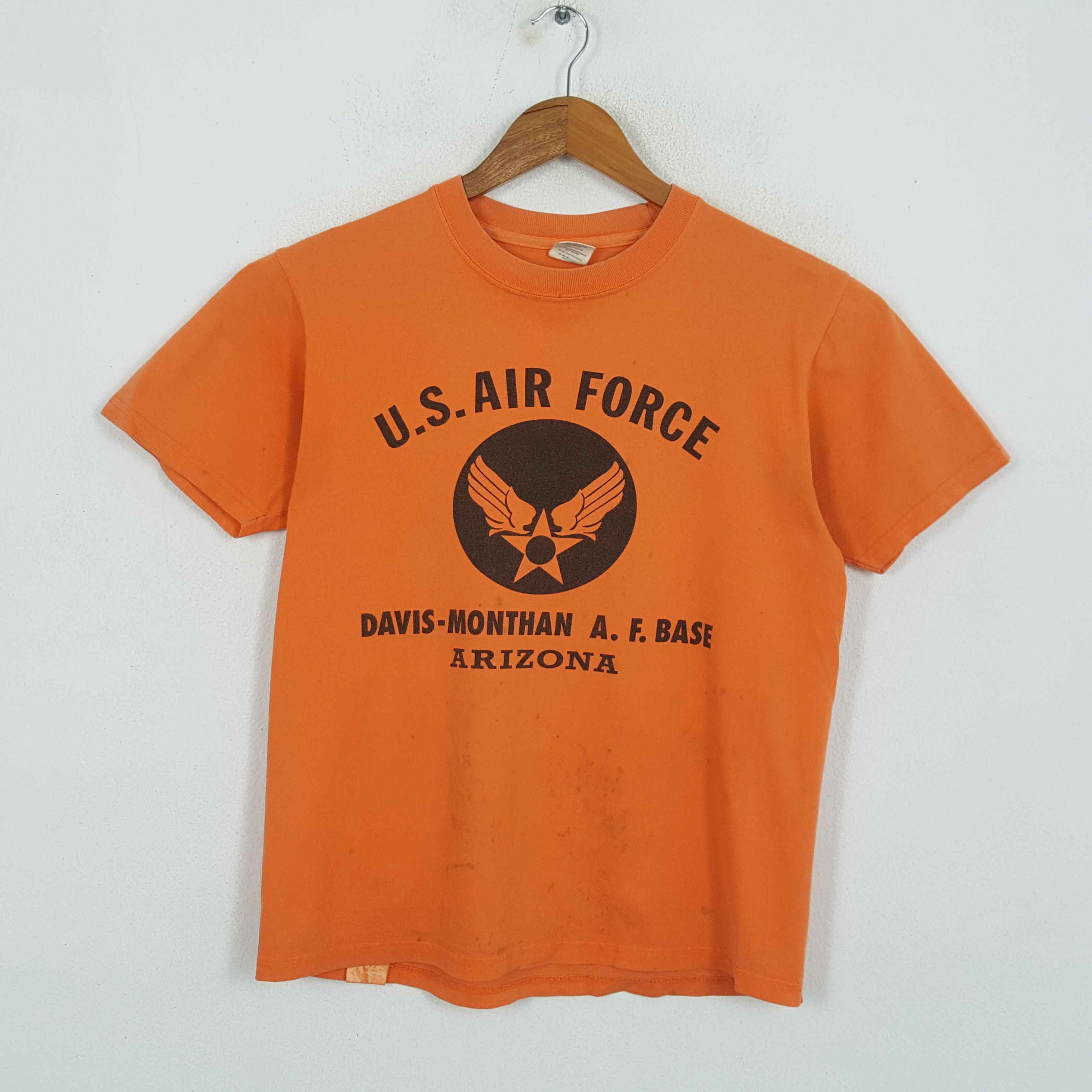 Vintage BUZZ RICKSON US AIR FROCE Rare Design T-Shirts