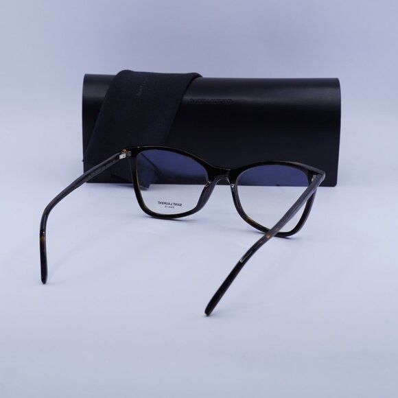 Saint Laurent Paris 🕶️ New Saint Laurent SL478 JERRY 002 Havana Eyeglasses 53mm Size ONE SIZE - 12 Thumbnail