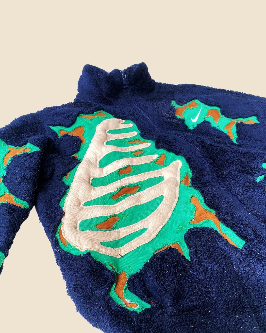 Handmade × Nike REWORKED 1 OF 1 REWORKED NIKE 3D SKELETON SHERPA SIZE S Size US S / EU 44-46 / 1 - 3 Thumbnail