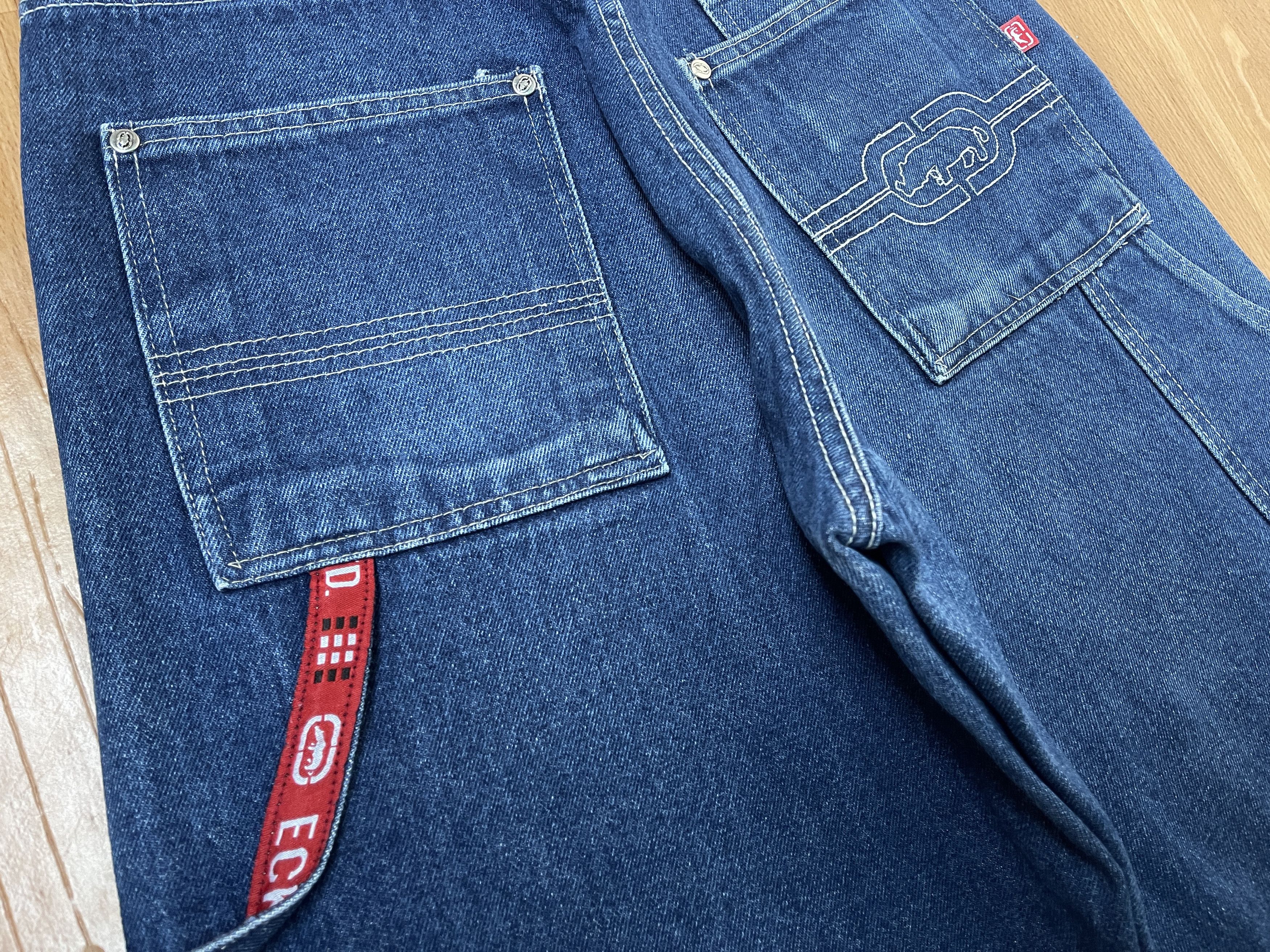 Ecko Unltd. Ecko Unltd jeans, baggy, vintage 90s hip hop skater Y2K W 30 Size US 30 / EU 46 - 9 Thumbnail