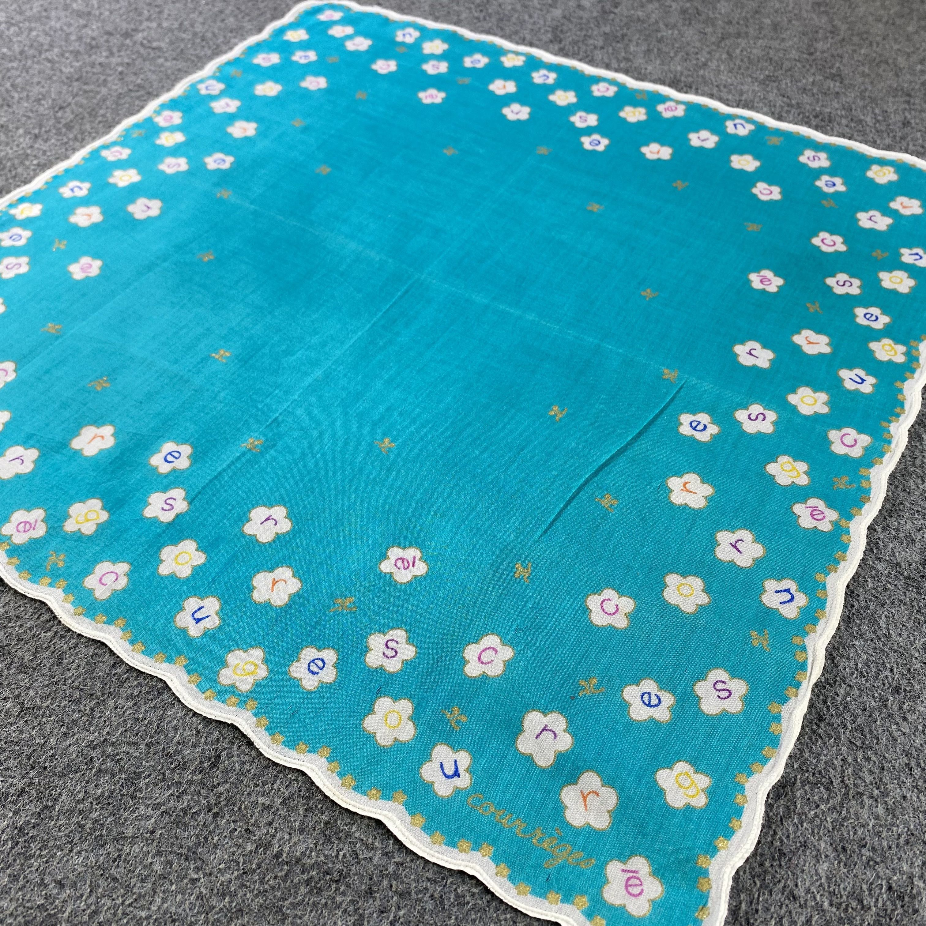 Courreges Handkerchief/Neckerchief/Bandana HC670 Size ONE SIZE - 2 Thumbnail