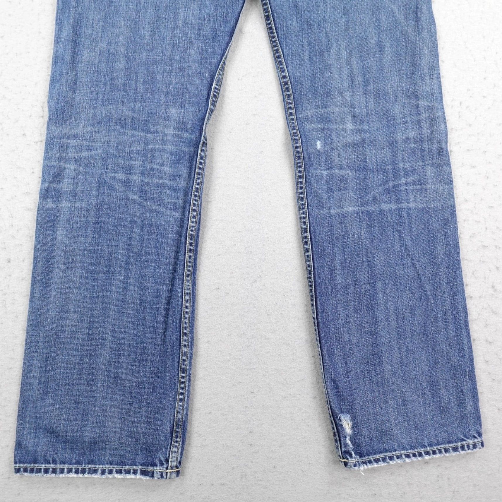 Polo Ralph Lauren Polo Ralph Lauren Jeans Mens 34x34 Denim Blue Distressed Faded 867 York Classic Straight Size US S / EU 44-46 / 1 - 6 Thumbnail