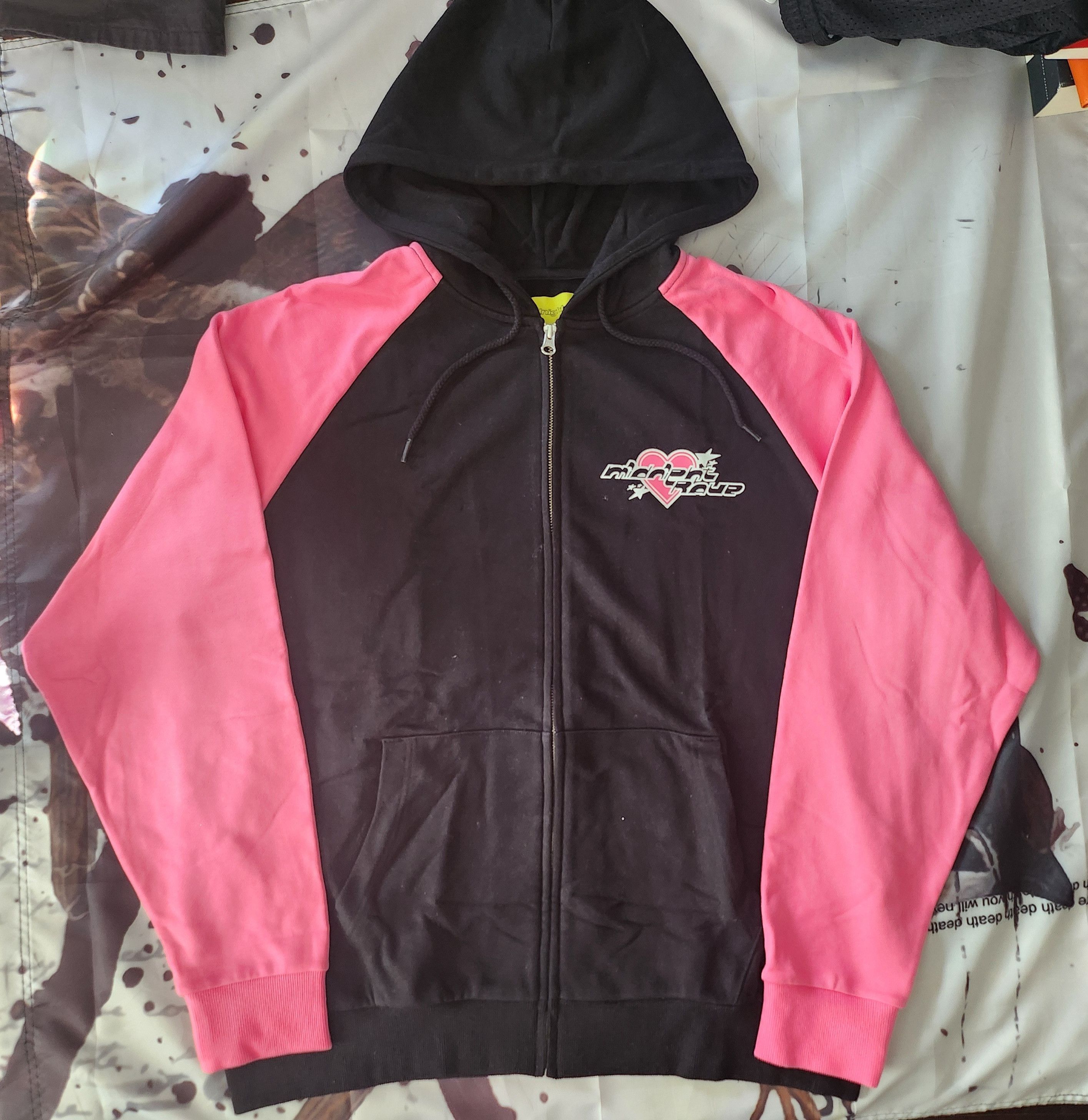 AWGE × Midnight Studios Midnight Rave Zip-Up Hoodie Size US XL / EU 56 / 4 - 1 Thumbnail