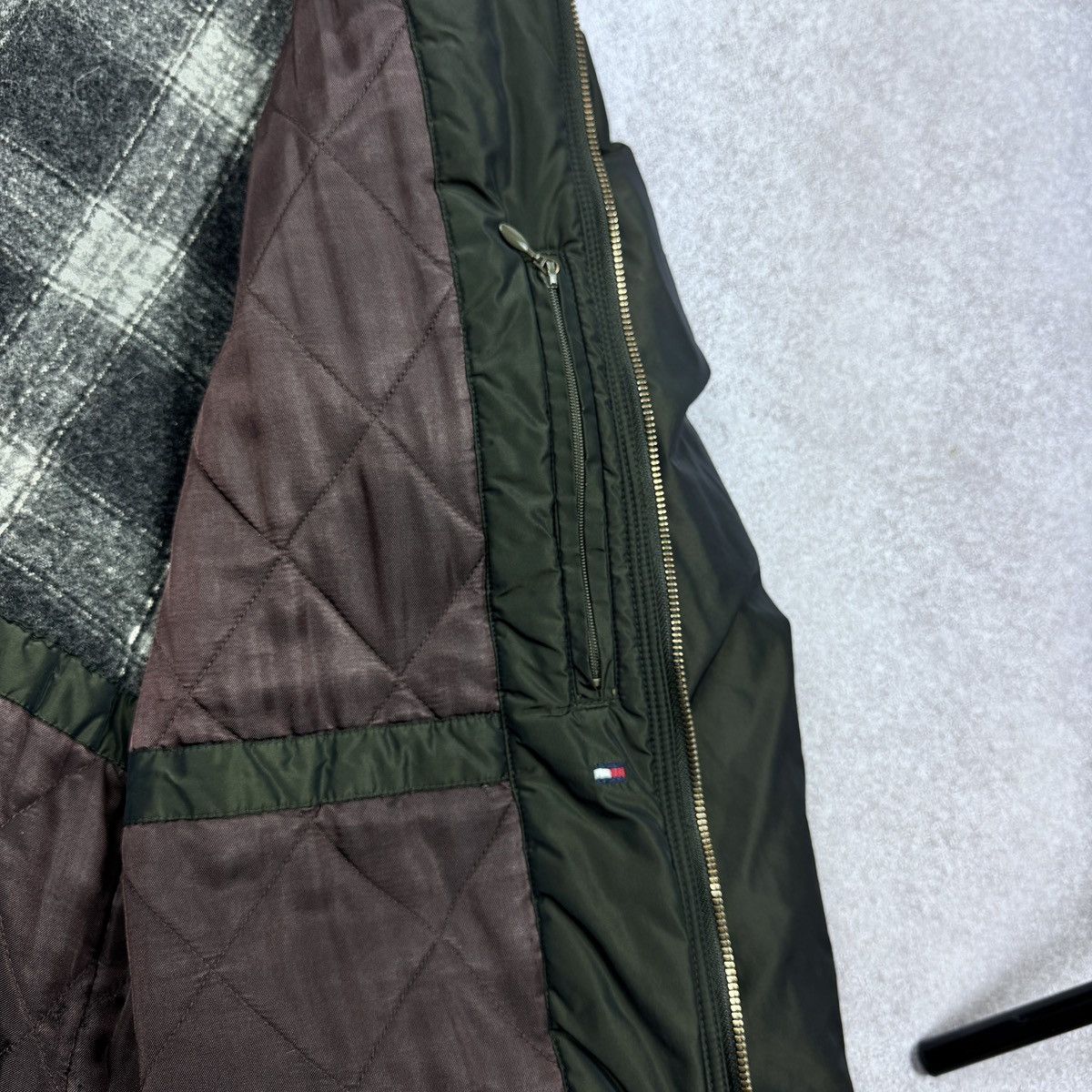 Tommy Hilfiger Tommy Hilfiger Nylon Green Military Warm Jacket Size XL / 54 Size US XL / EU 56 / 4 - 13 Thumbnail