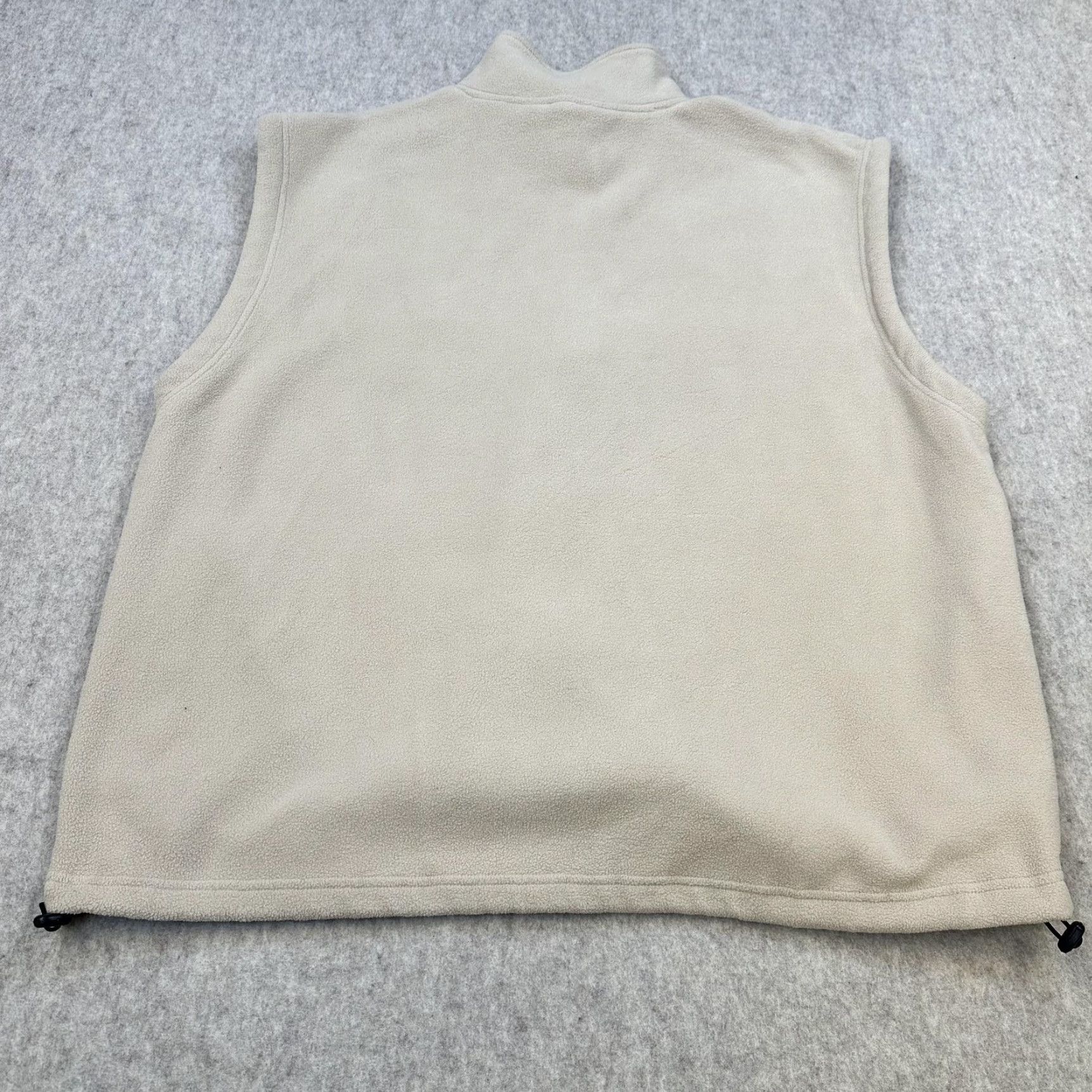 Realtree Team Realtree Vest Mens XL Tan Fleece Full Zip Outdoor Logo Embroidered Zip Collared Size US XL / EU 56 / 4 - 6 Thumbnail