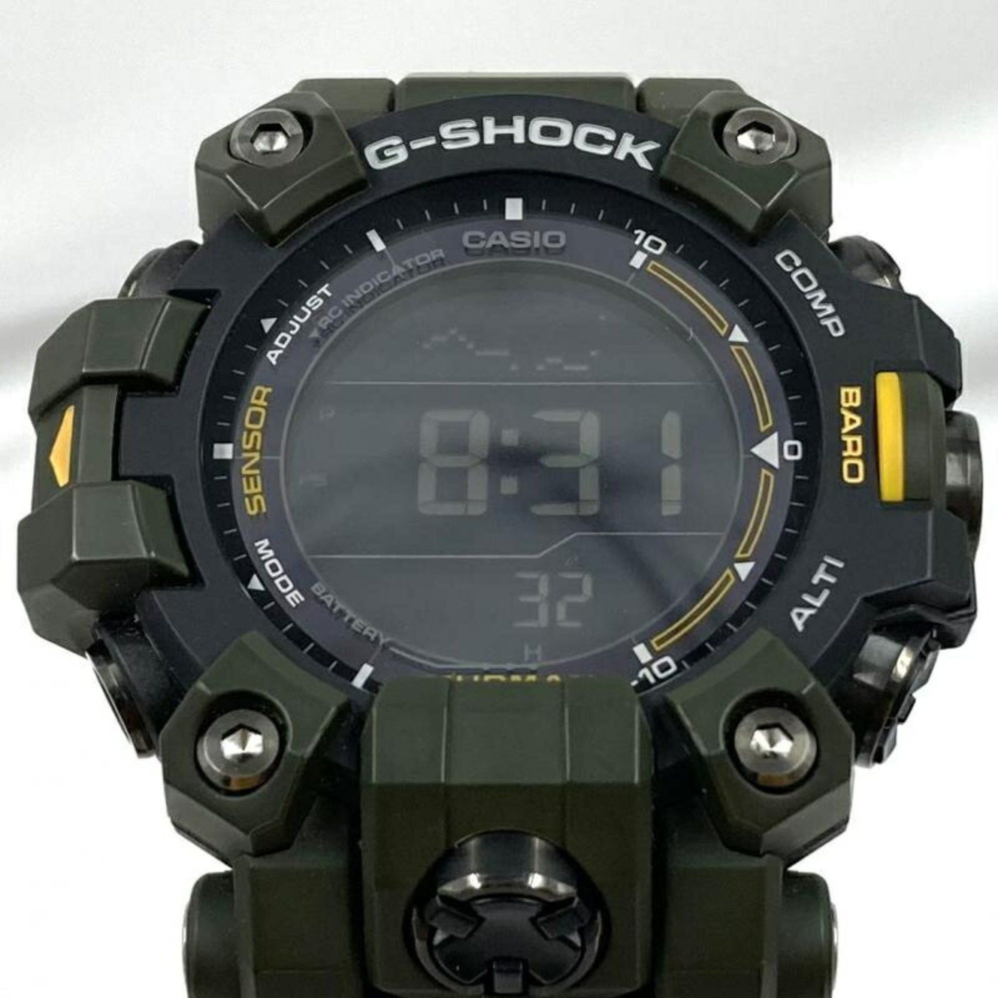 image of Casio G-Shock Watch Gw-9500-3Jf Mudman Casio G-Shock Mudman Triple Sensor Master Of G Land Radio So