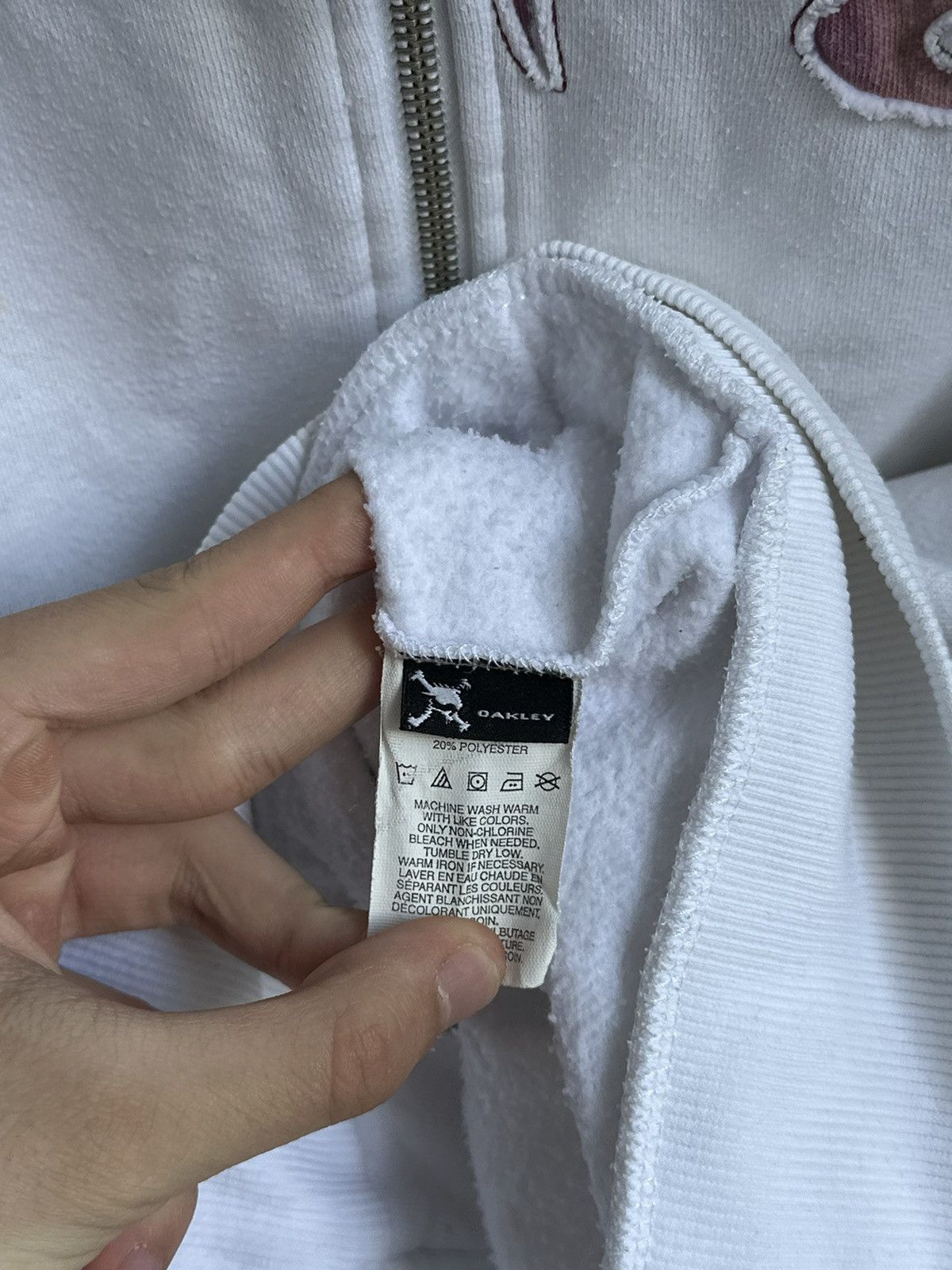 Oakley 🔥VINTAGE OAKLEY Y2K ZIP UP HOODIE🔥 Size US S / EU 44-46 / 1 - 16 Thumbnail