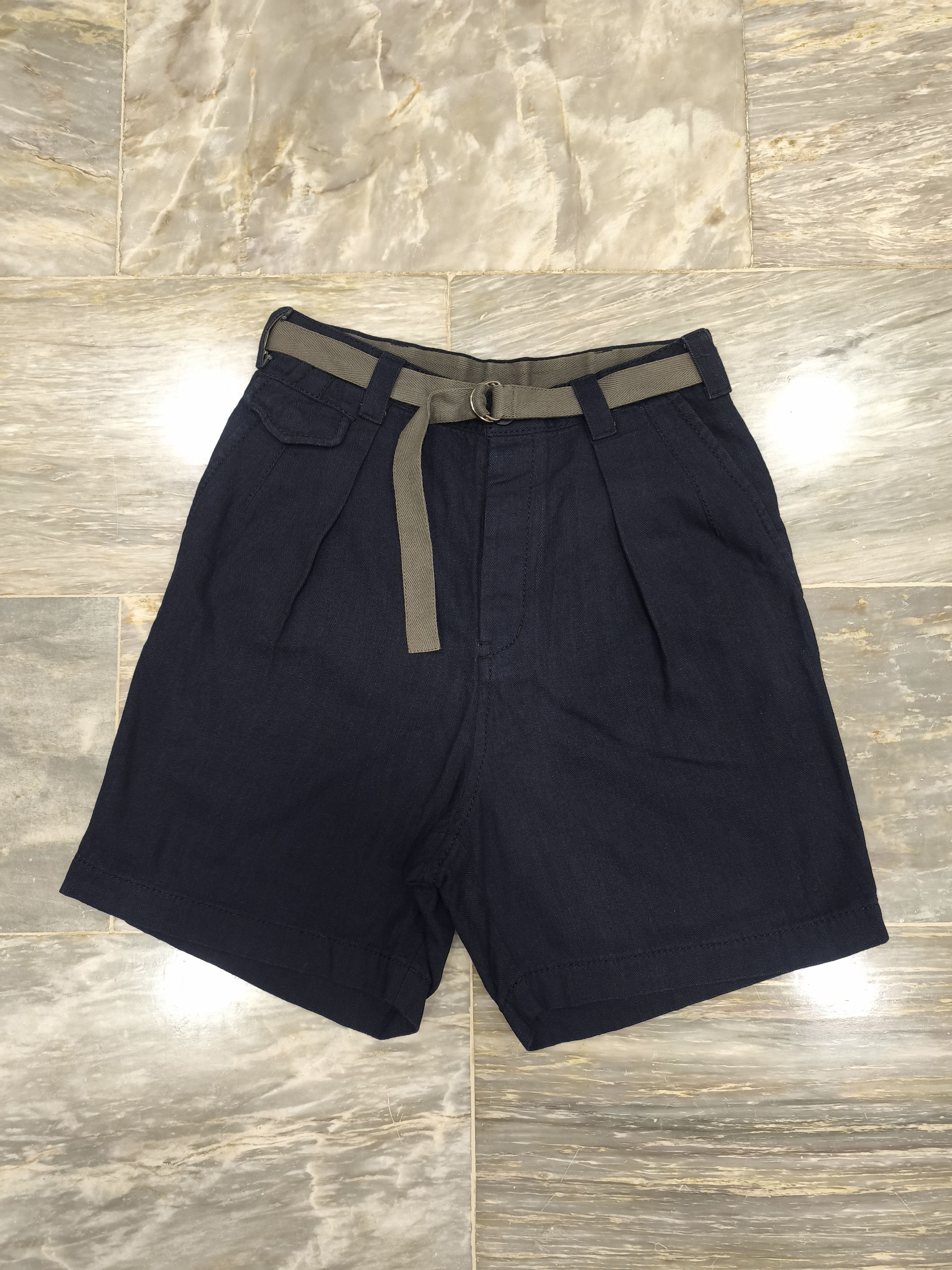 Sacai Sacai Drop crotch Jorts with Belt Size US 34 / EU 50 - 1 Thumbnail