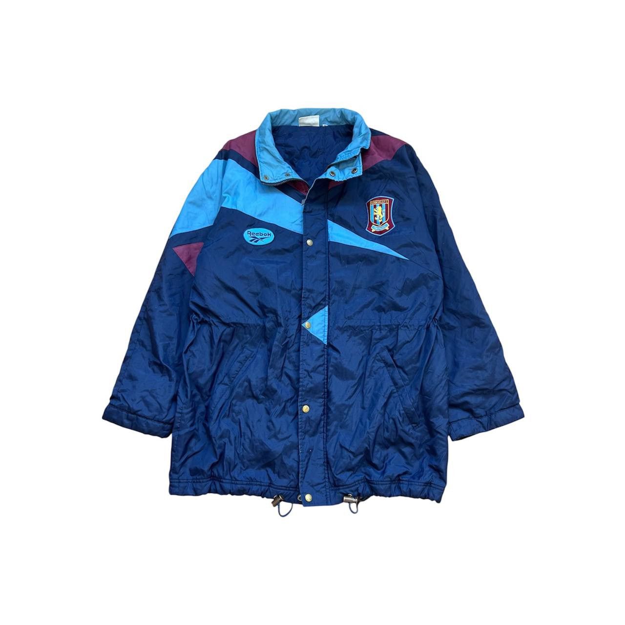 Vintage 195/97 ASTON VILLA FOOTBALL SOCCER BENCH COAT REEBOK JACKET Size US L / EU 52-54 / 3 - 1 Thumbnail