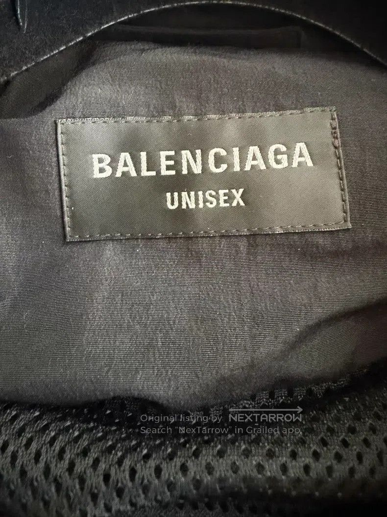 Balenciaga Balenciaga Black and gray color-blocked sports jacket Size US L / EU 52-54 / 3 - 3 Thumbnail