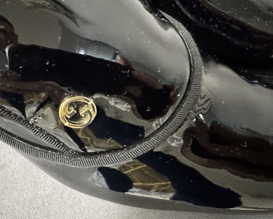 Gucci New Gucci Horsebit patent leather loafers. Sz G 7.5 $1200 Size US 8.5 / EU 41-42 - 3 Thumbnail