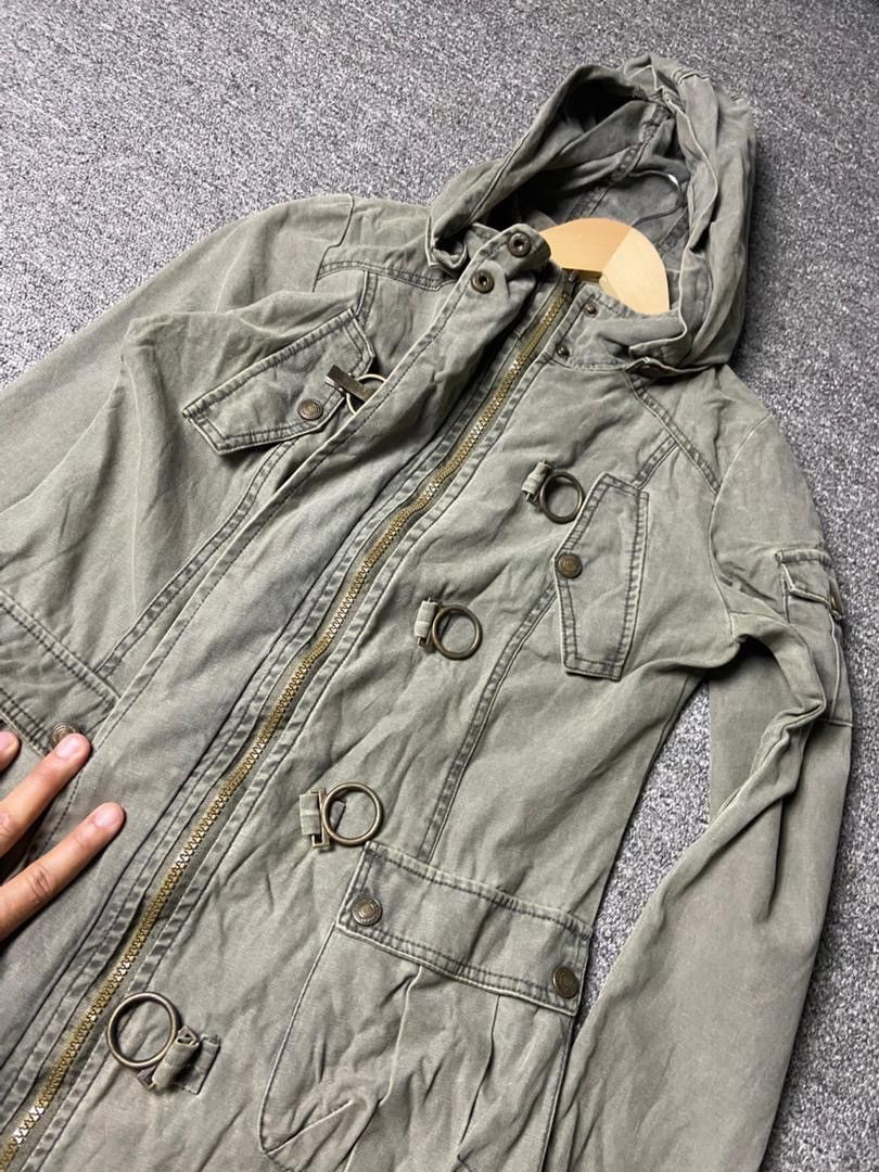 Japanese Brand Vintage Crazy Angel Tactical Style Jacket (179) Size US XXS / EU 40 - 7 Thumbnail