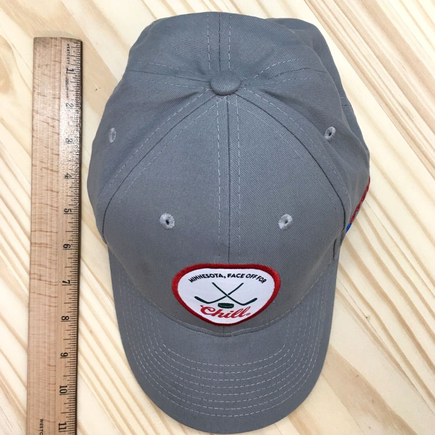 Logo 7 Coors Light Minnesota Baseball Cap Mens Gray OS Adjustable Embroidered Logo Size ONE SIZE - 4 Thumbnail