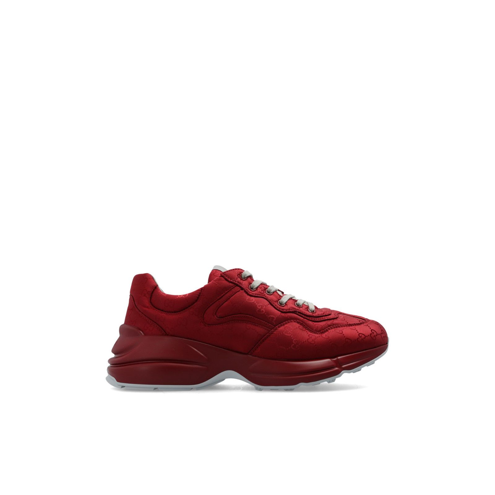 GUCCI Rhyton Men's Red GG Sneakers New (Men's size:8;)