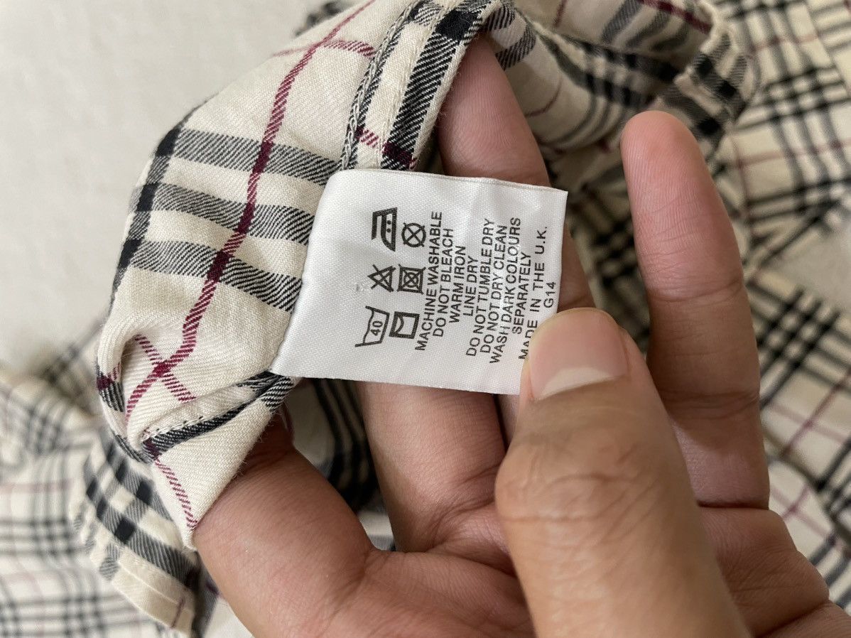 Burberry Burberry Vintage Plaid Shirt Y2K Hysteric Streetwear Ifsix Size US XL / EU 56 / 4 - 8 Thumbnail