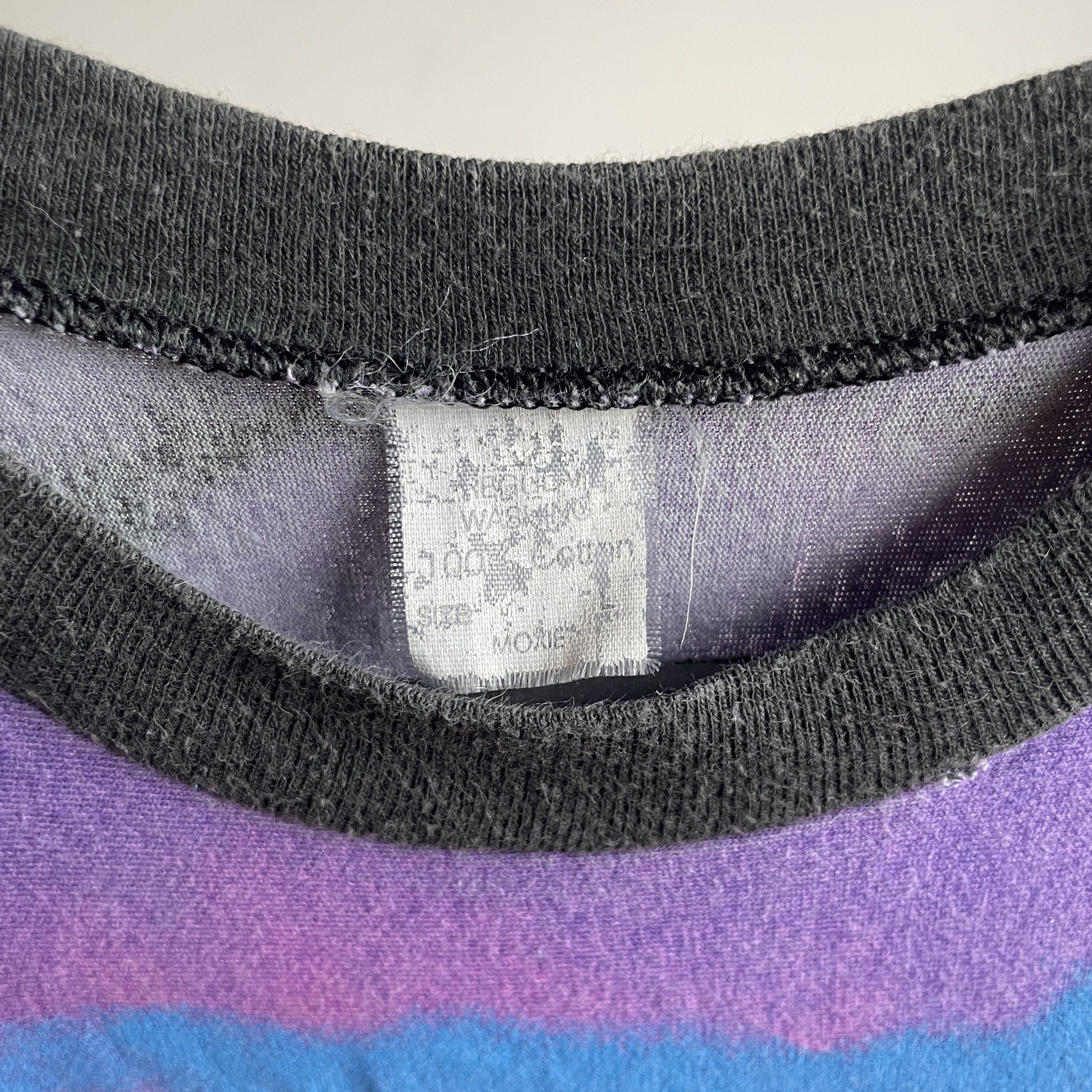 Band Tees × Vintage Vasco Rossi Vintage 90's All Over Print T-Shirt Size M Size US M / EU 48-50 / 2 - 10 Thumbnail