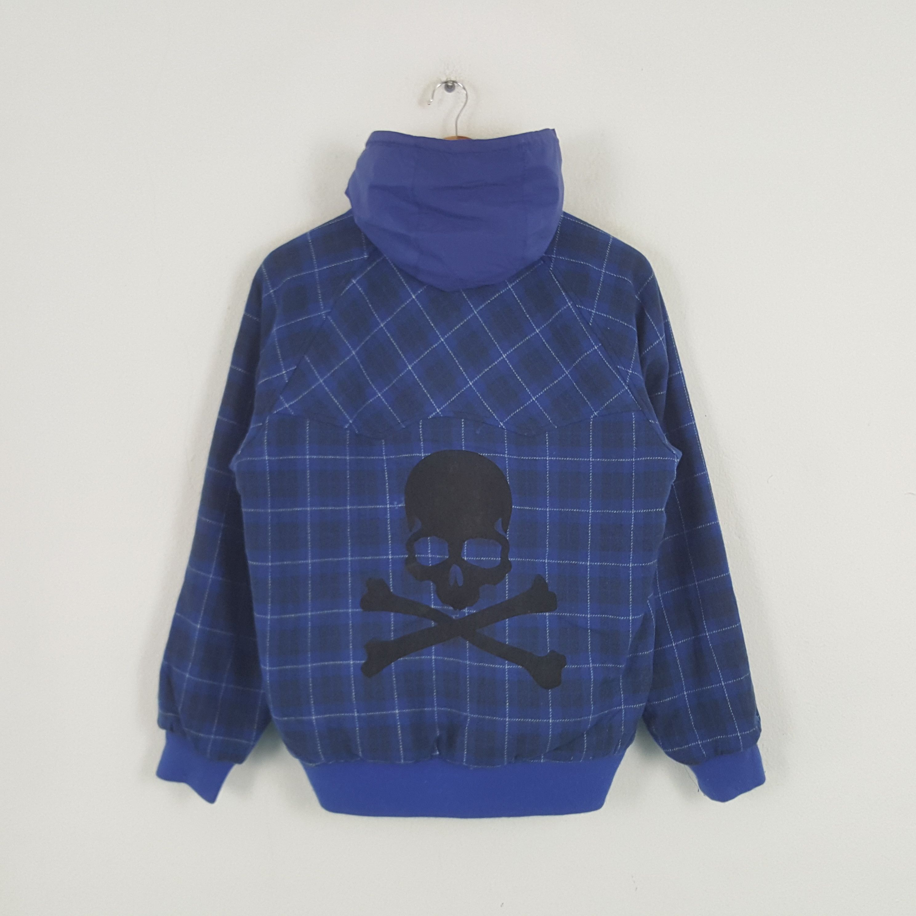 Descente × Vintage Vintage Descente Eizac American Skulls Custom Jacket C281N4 Size US M / EU 48-50 / 2 - 1 Thumbnail