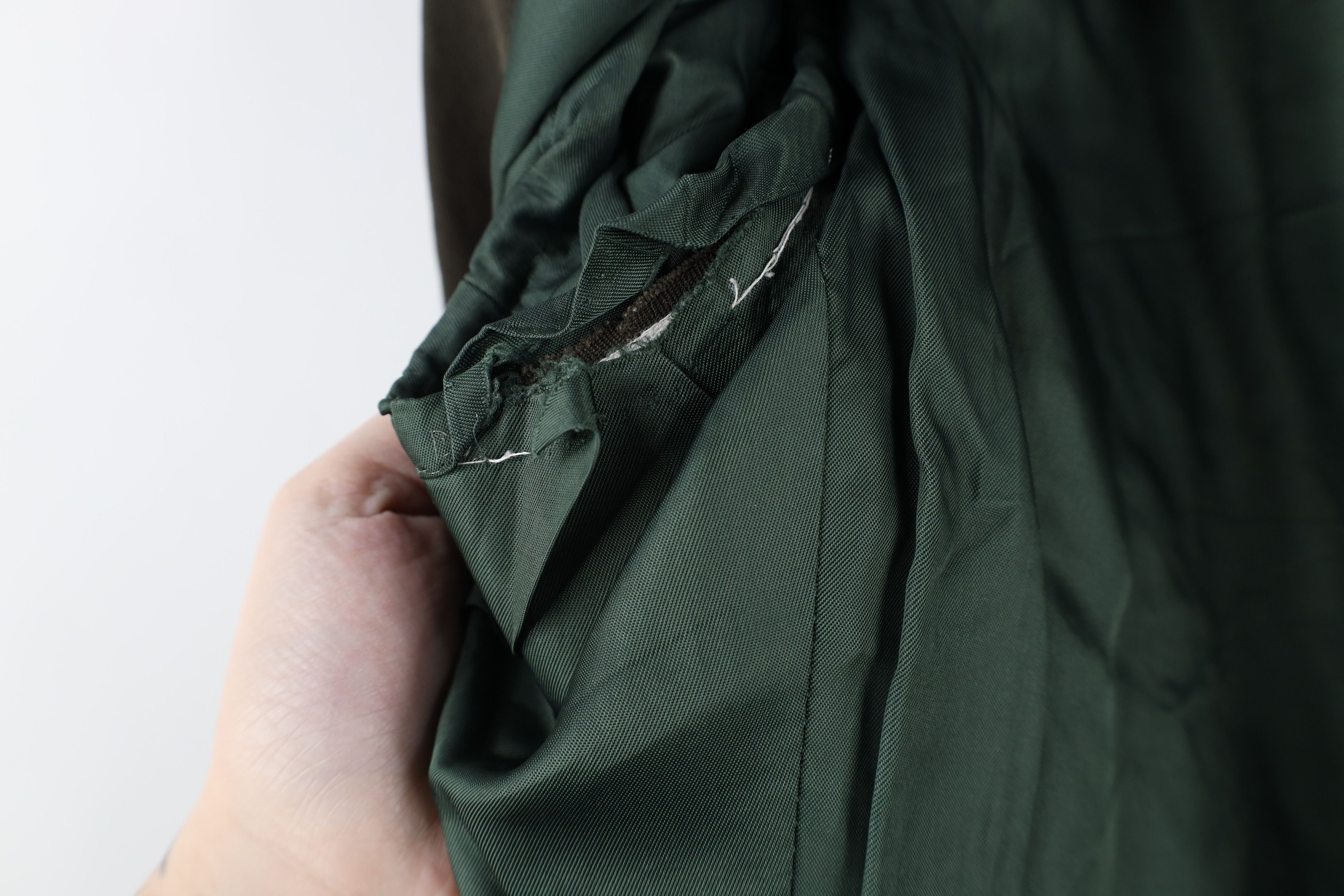 Vintage Vintage 70s 80s Streetwear Flight Pilot Blazer Jacket Green Size US L / EU 52-54 / 3 - 11 Thumbnail