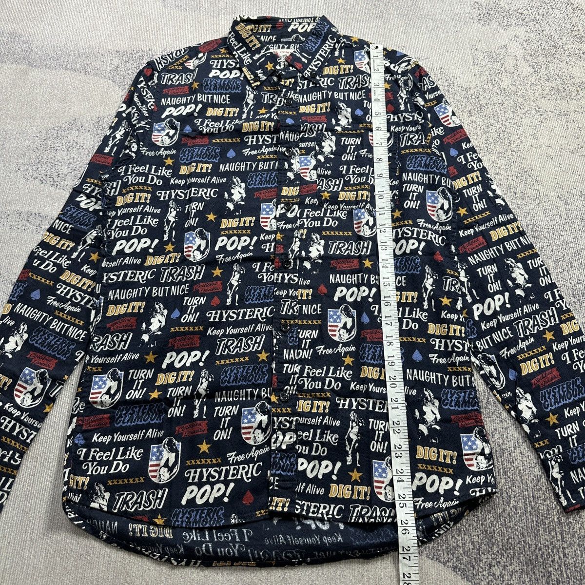Hysteric Glamour Hysteric Glamour All of print Shirt Size US S / EU 44-46 / 1 - 5 Thumbnail