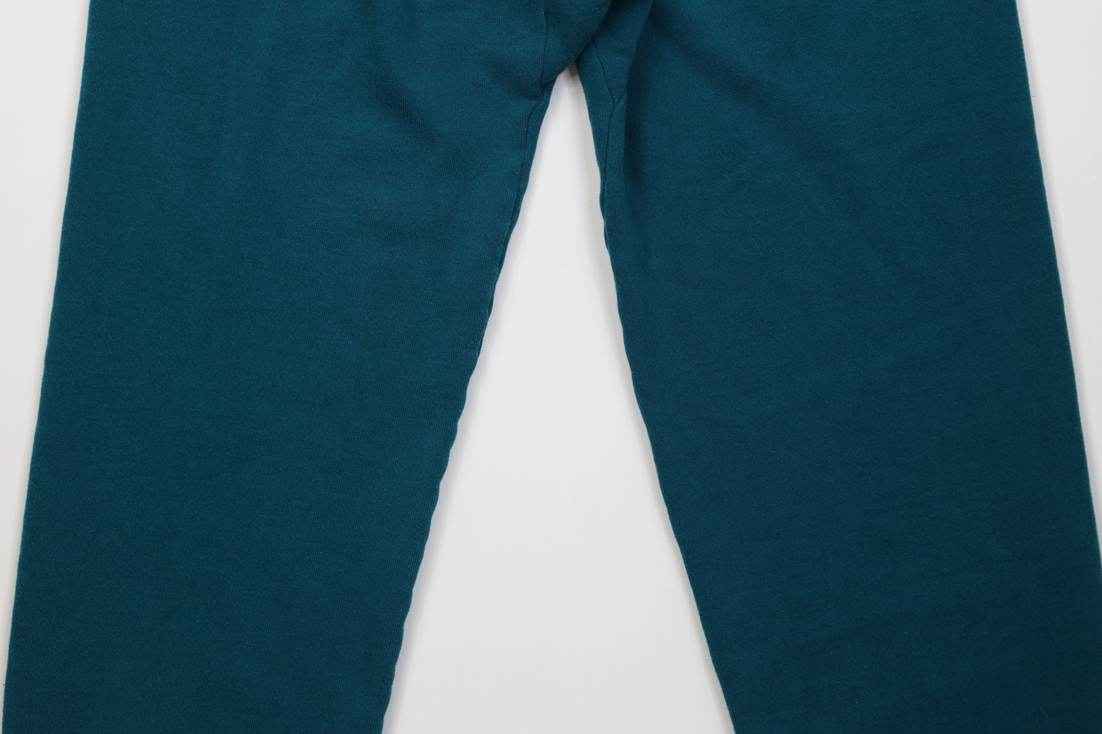 Hanes Vintage 70s 80s Hanes Gusset Sweatpants Joggers Teal USA Size US 32 / EU 48 - 9 Thumbnail
