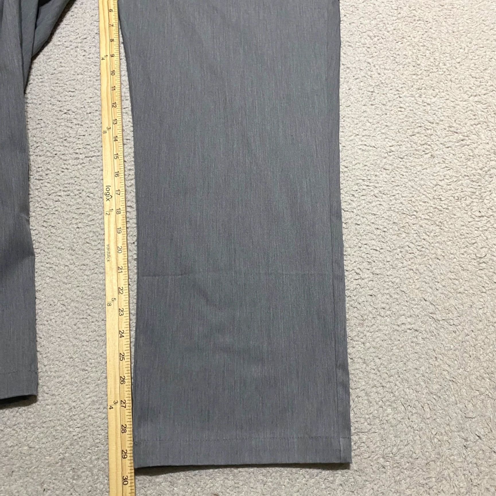 Orvis Orvis Mens Dress Pants Gray 40 Regular Straight Flat Front Waist 38 Inseam 29 Button Zip Vintage No Size US 40 / EU 56 - 5 Thumbnail
