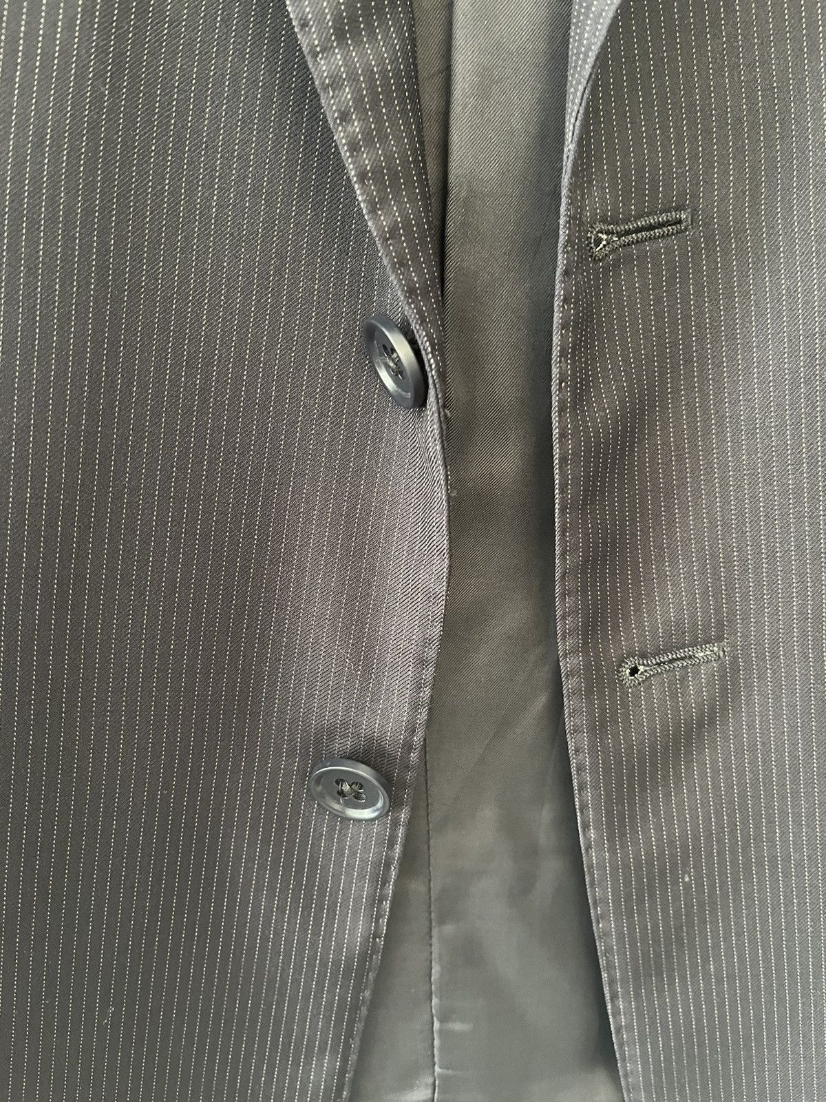 Ralph Lauren Ralph Lauren Navy Stripe Blazer Size 40R - 4 Thumbnail