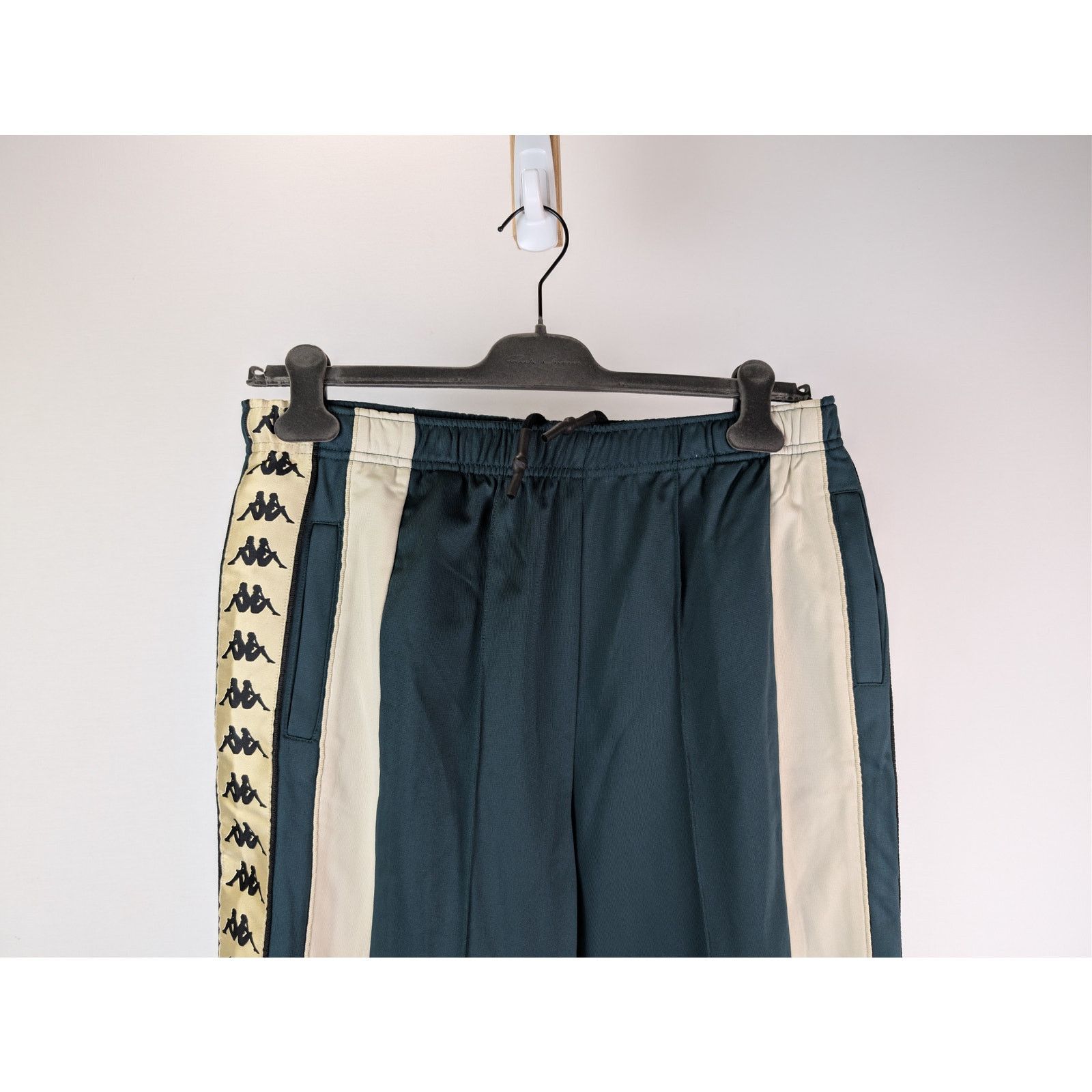 Kappa o1rshd1 Trousers / Sweatpants in Green/Beige Size US 34 / EU 50 - 3 Thumbnail