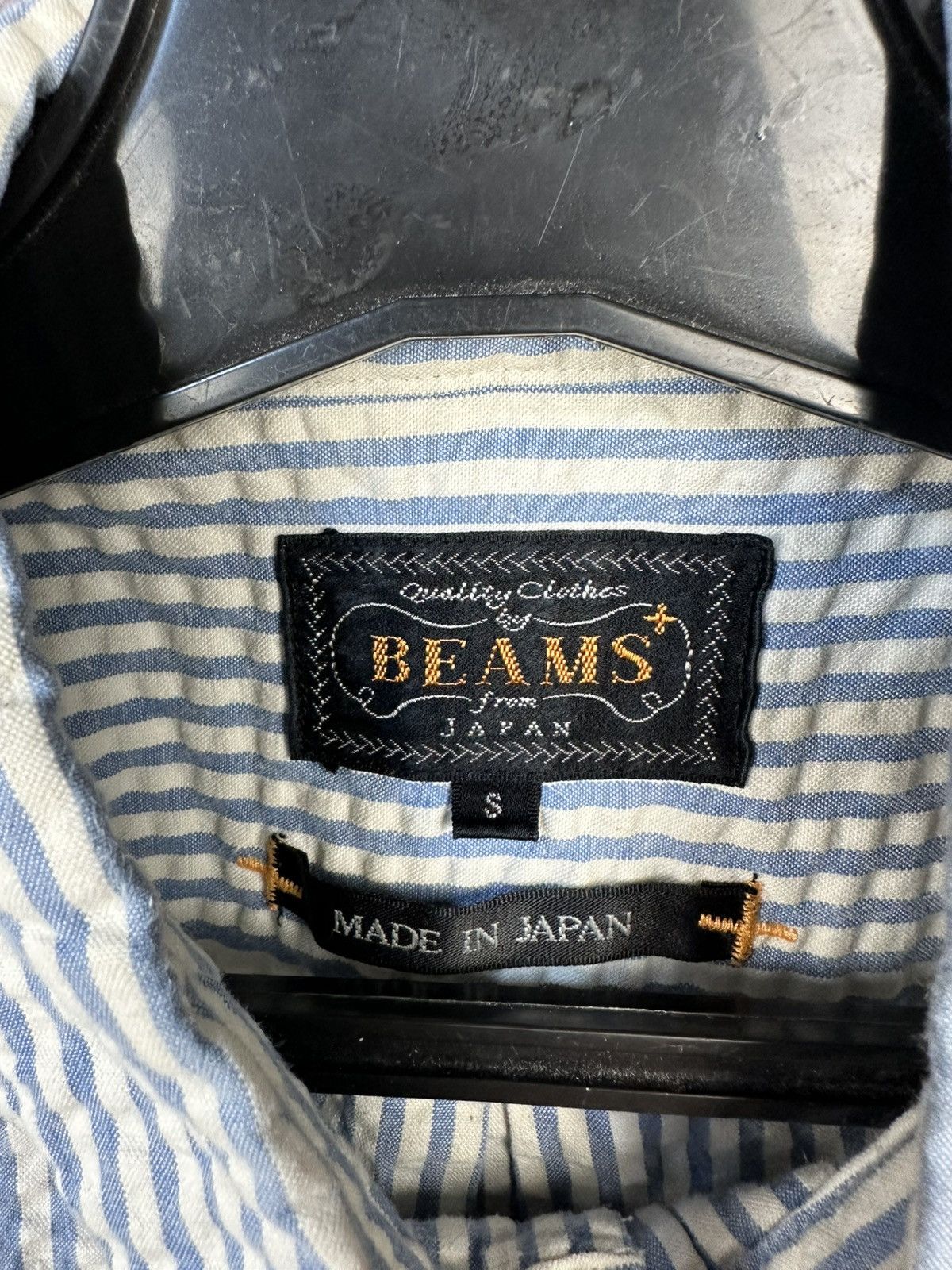 Beams Plus Beams Plus 1/4 Button Down Shirt Size US S / EU 44-46 / 1 - 5 Thumbnail