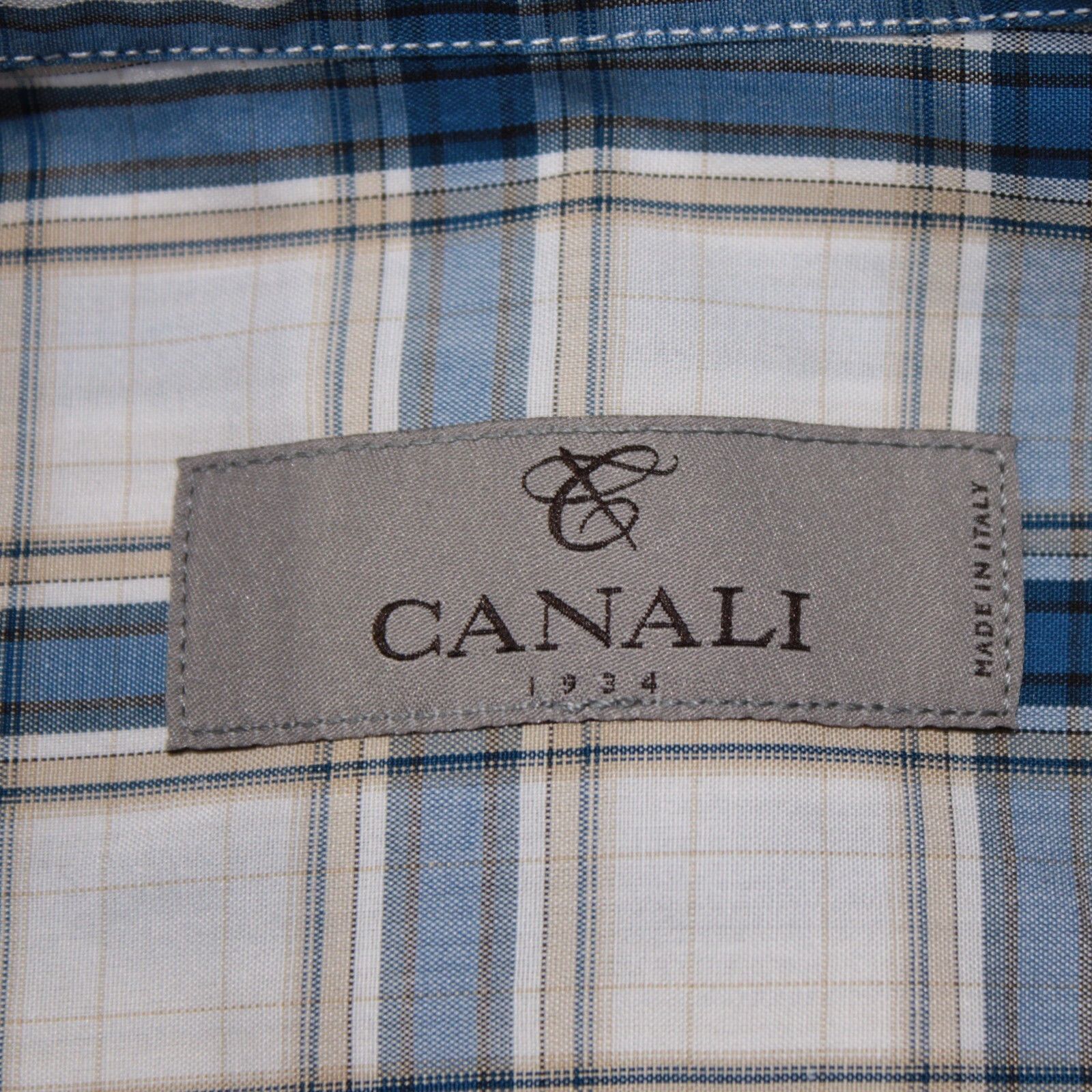 Canali New with tags Shirt Size L US In White