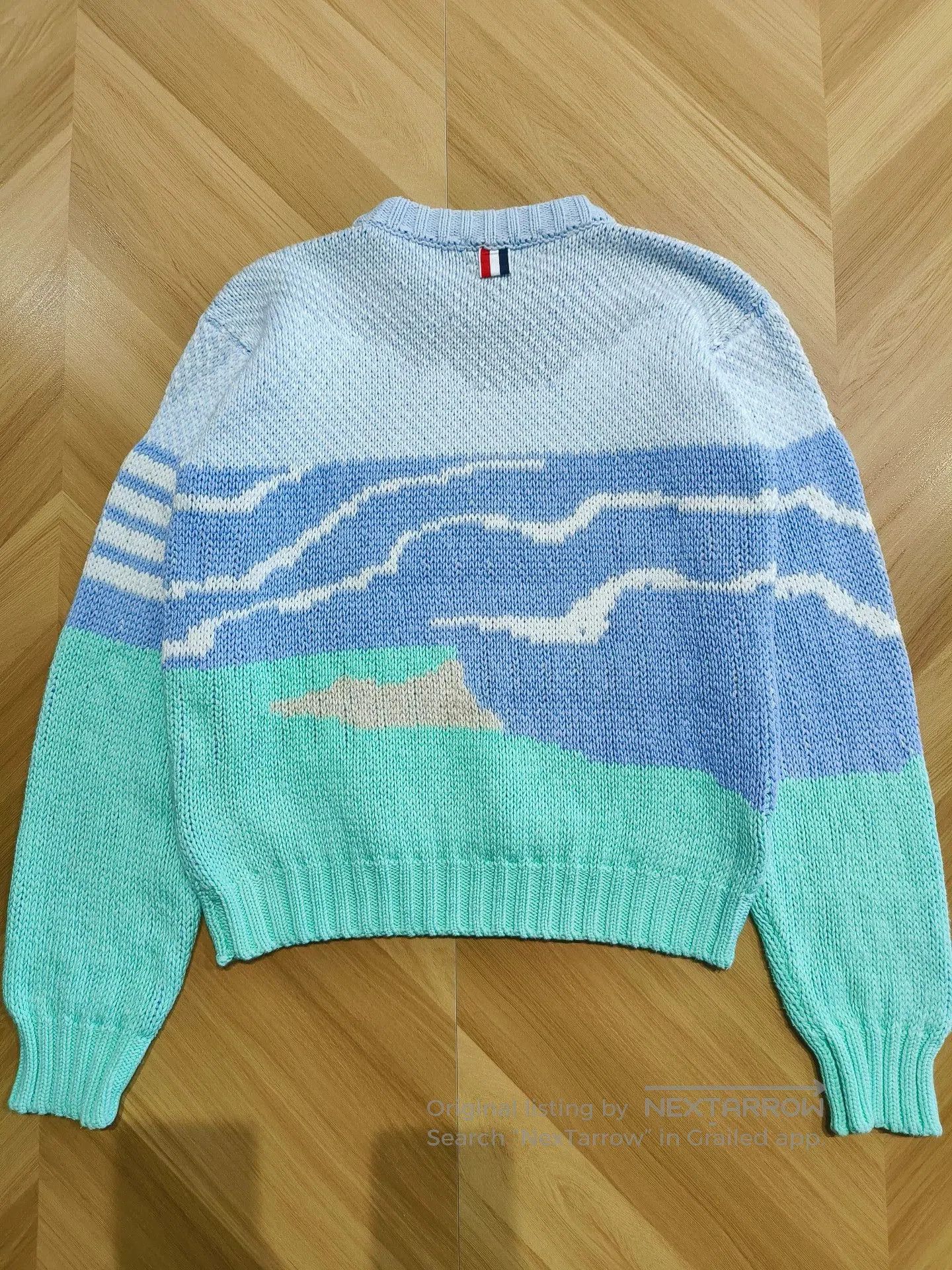 Thom Browne thom browne colorful wool knit sweater. Size US S / EU 44-46 / 1 - 2 Thumbnail