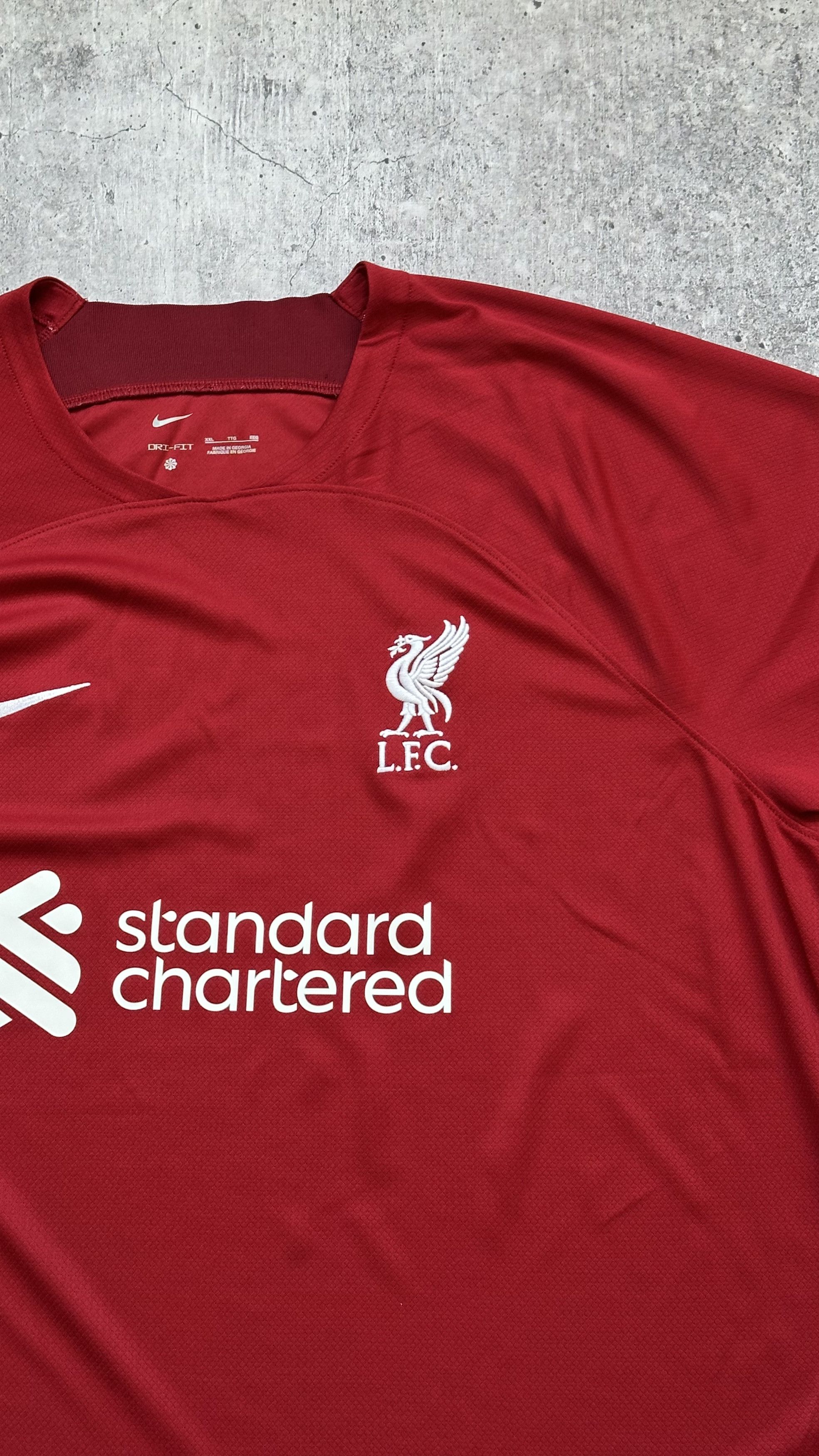 Nike 2022/23 Nike Liverpool FC Home Soccer Jersey/Shirt Size US XXL / EU 58 / 5 - 3 Thumbnail