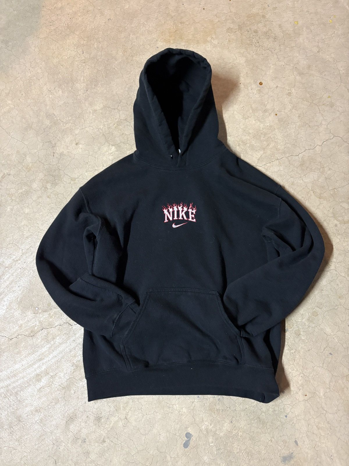 Nike Boot Nike Y2K Flame Boxy Hoodie Black Size Medium Size US M / EU 48-50 / 2 - 1 Thumbnail