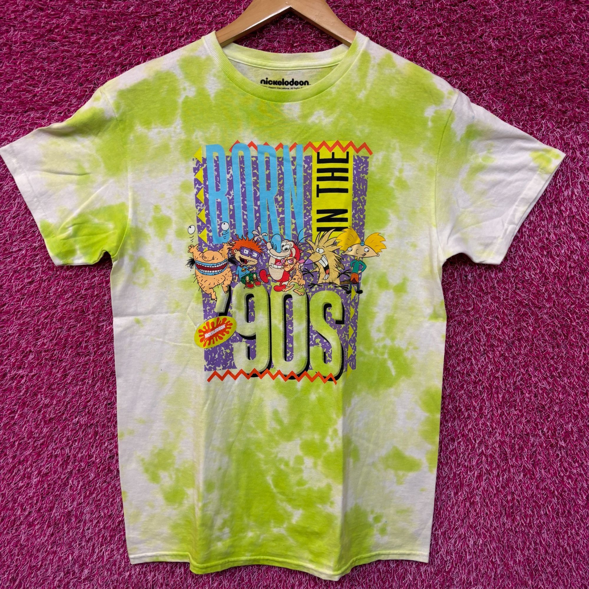 Nickelodeon Nickelodeon Born In The 90s tiedye Tshirt size medium Size US M / EU 48-50 / 2 - 1 Thumbnail