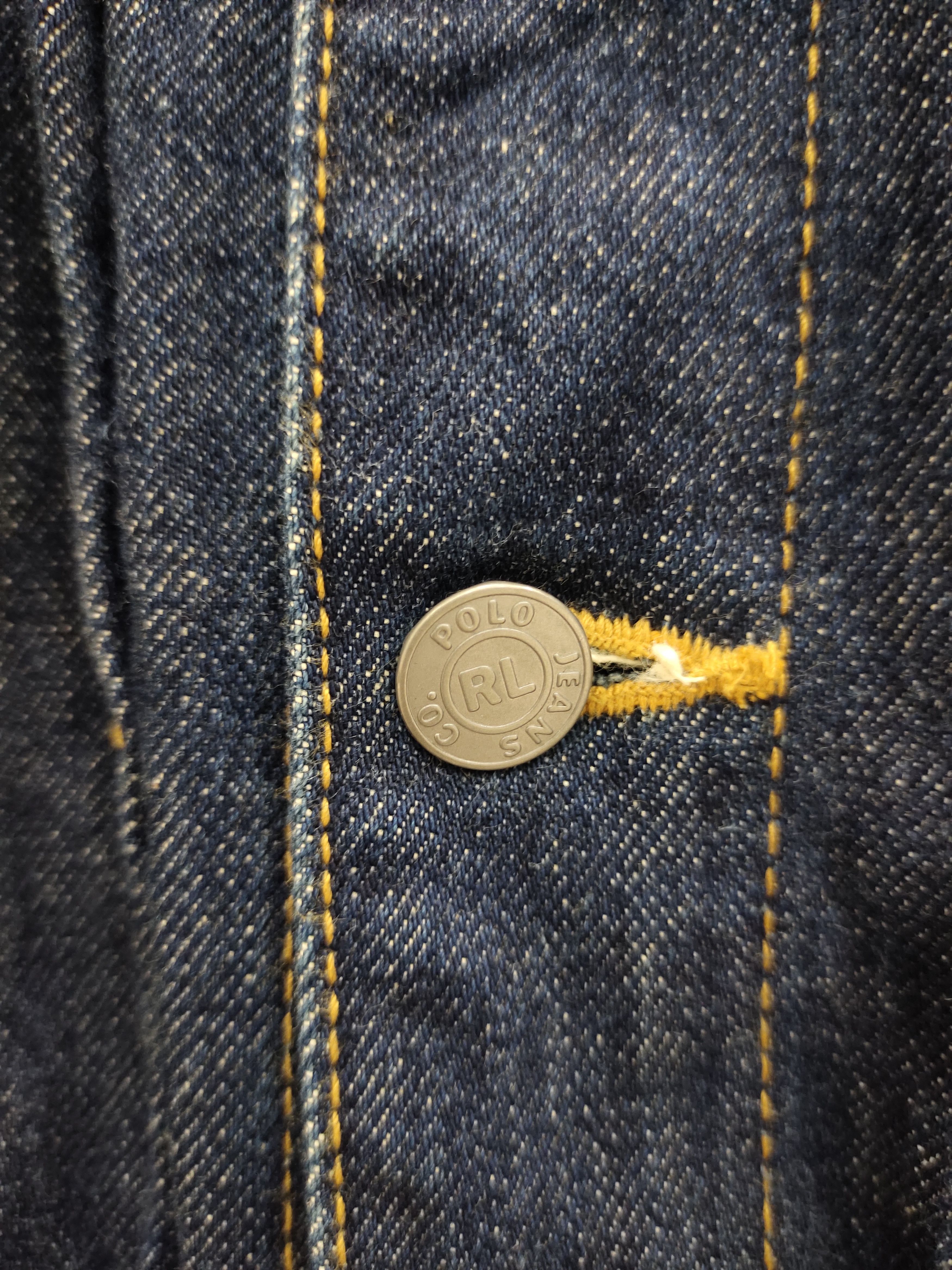 Designer × Polo Ralph Lauren × Vintage Vintage Polo Ralph Lauren Denim Jacket Size US L / EU 52-54 / 3 - 6 Thumbnail