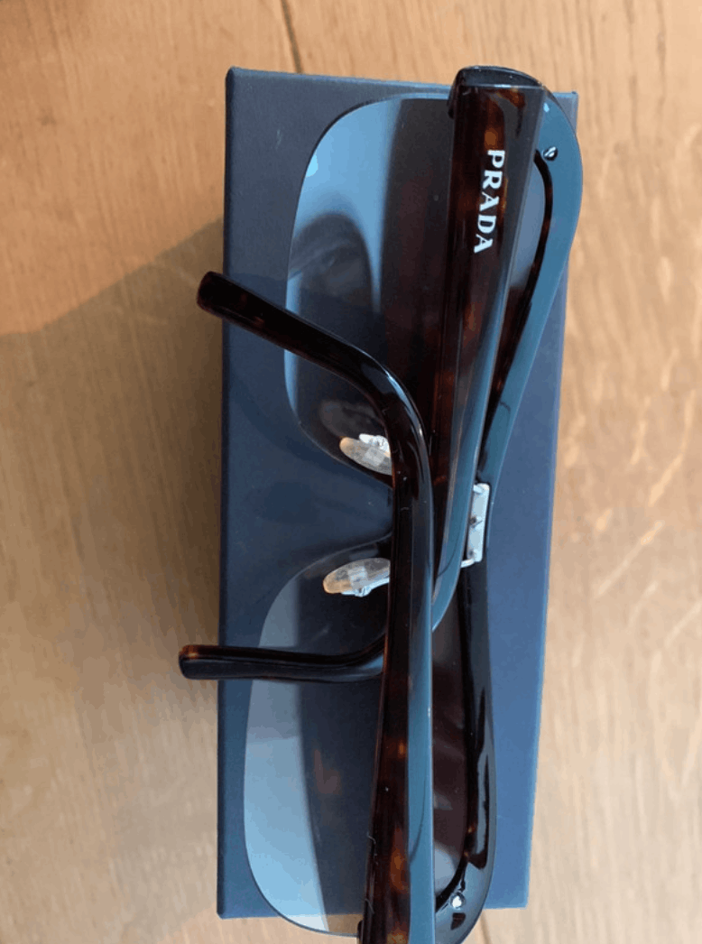 Prada PRADA Sunglasses Flame Star Mask Wrap Shield Vintage Size ONE SIZE - 1 Thumbnail