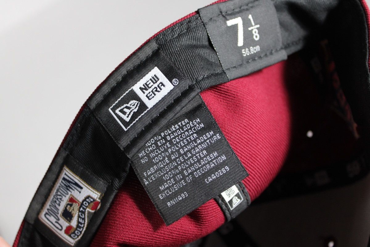 New Era Hat Club Red Velvet Yankees Hat Size ONE SIZE - 5 Thumbnail