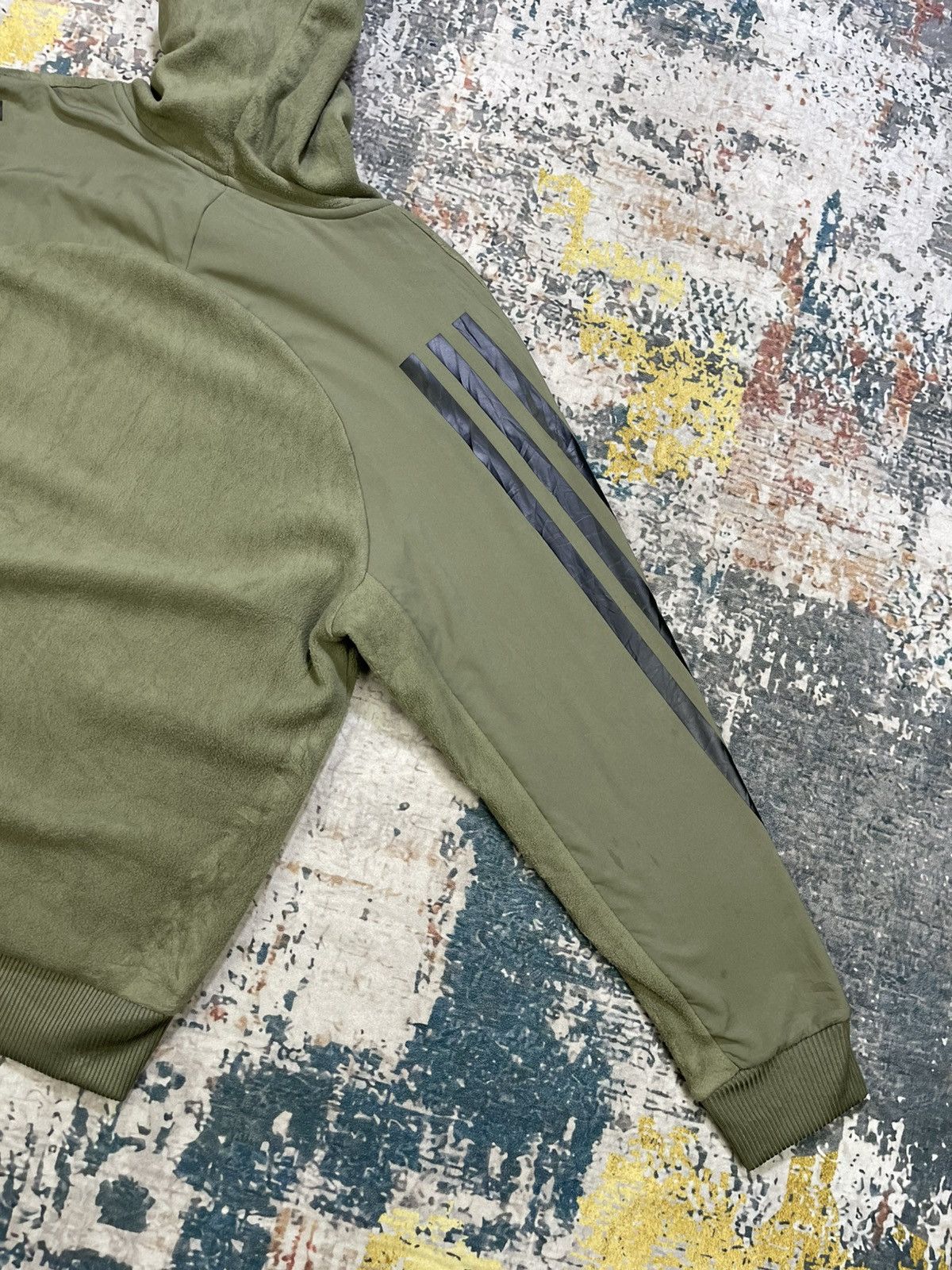 Adidas Adidas Future Icons 3 Stripes Zip Up Fleece Hoodies Size US S / EU 44-46 / 1 - 6 Thumbnail