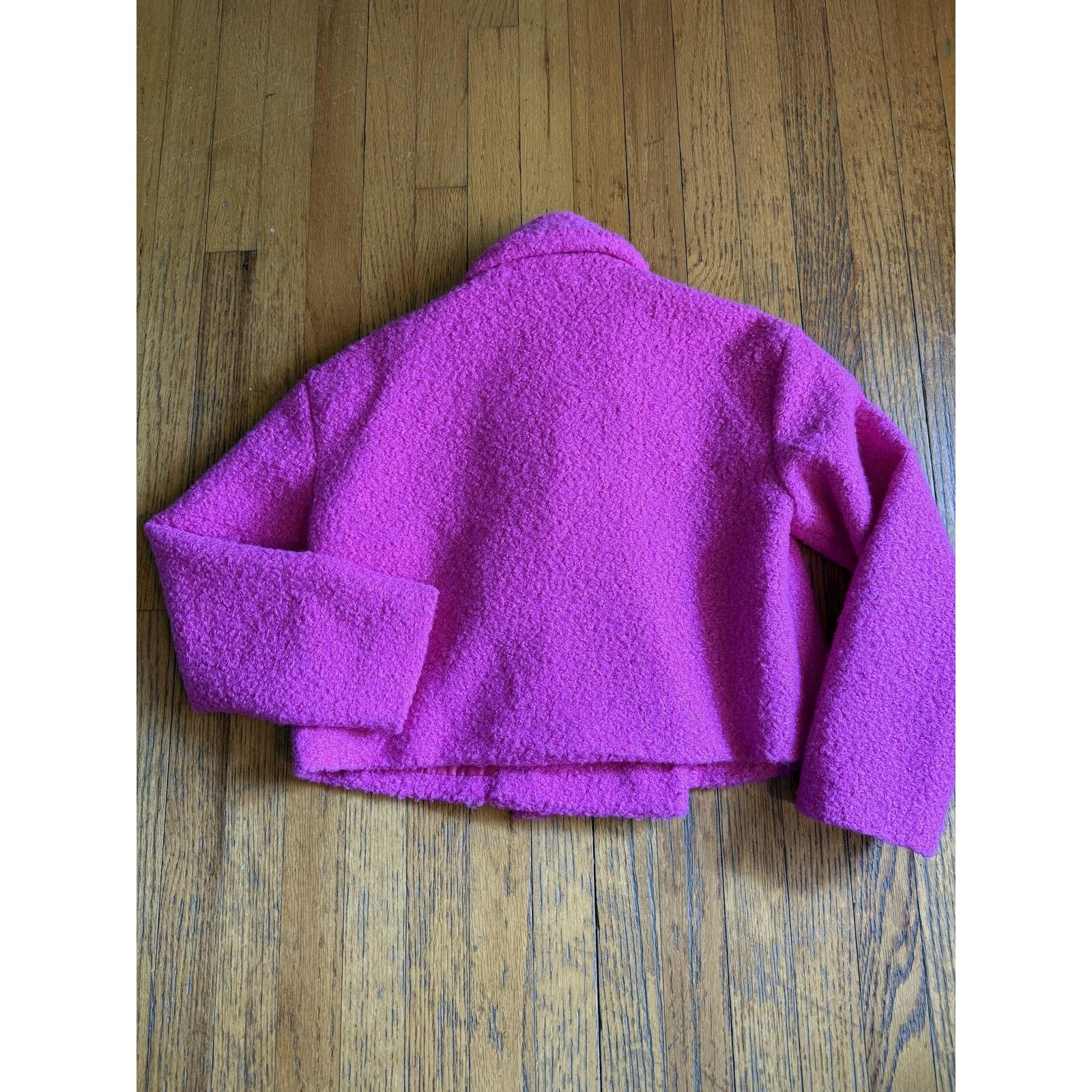 Other Hers & Mine Jacket Small Boucle Double Breasted Coat Size S / US 4 / IT 40 - 5 Thumbnail
