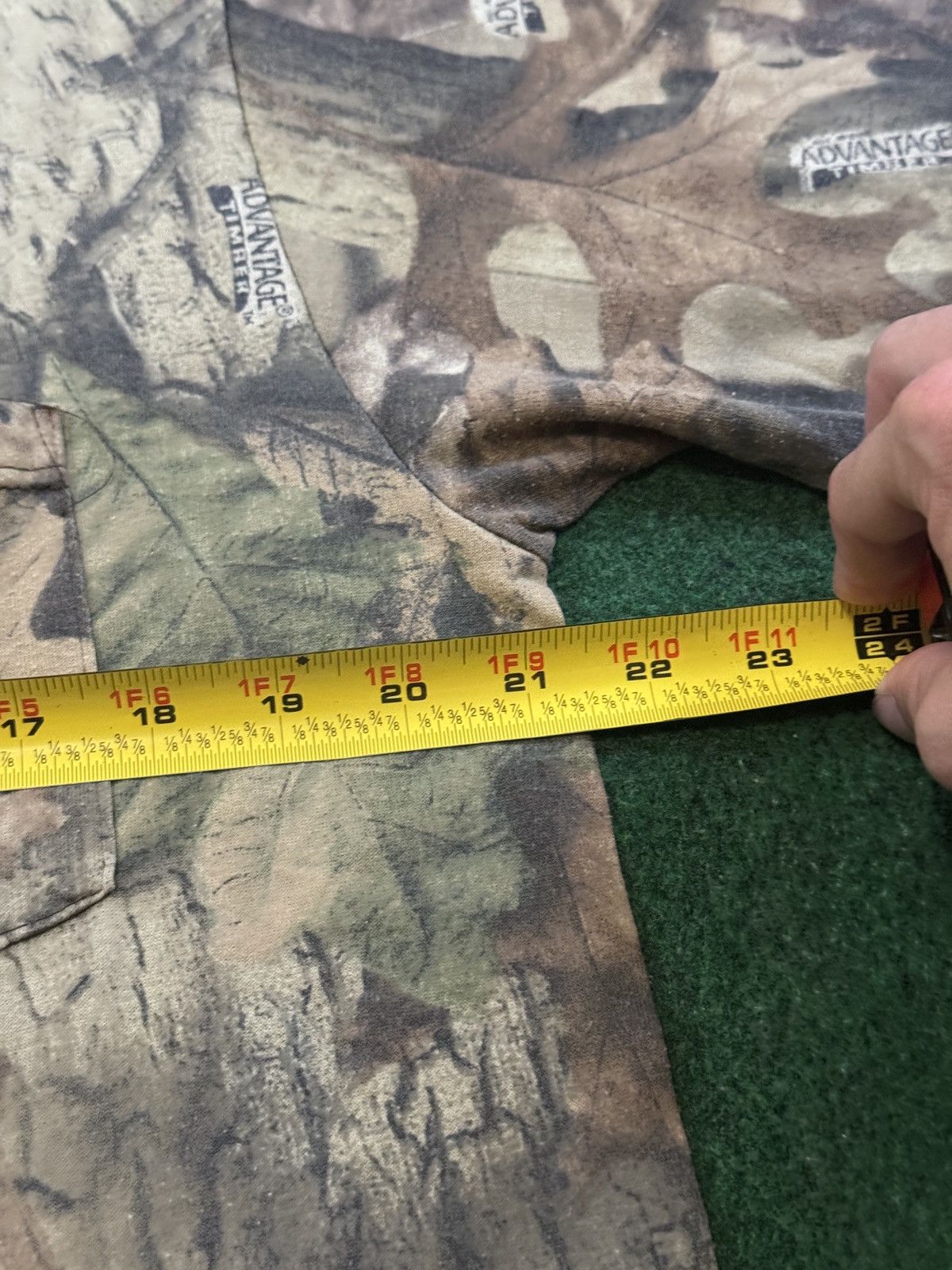 Realtree Vintage 90s Liberty Realtree Hip Hop Grunge Camo T Shirt Size US L / EU 52-54 / 3 - 4 Thumbnail