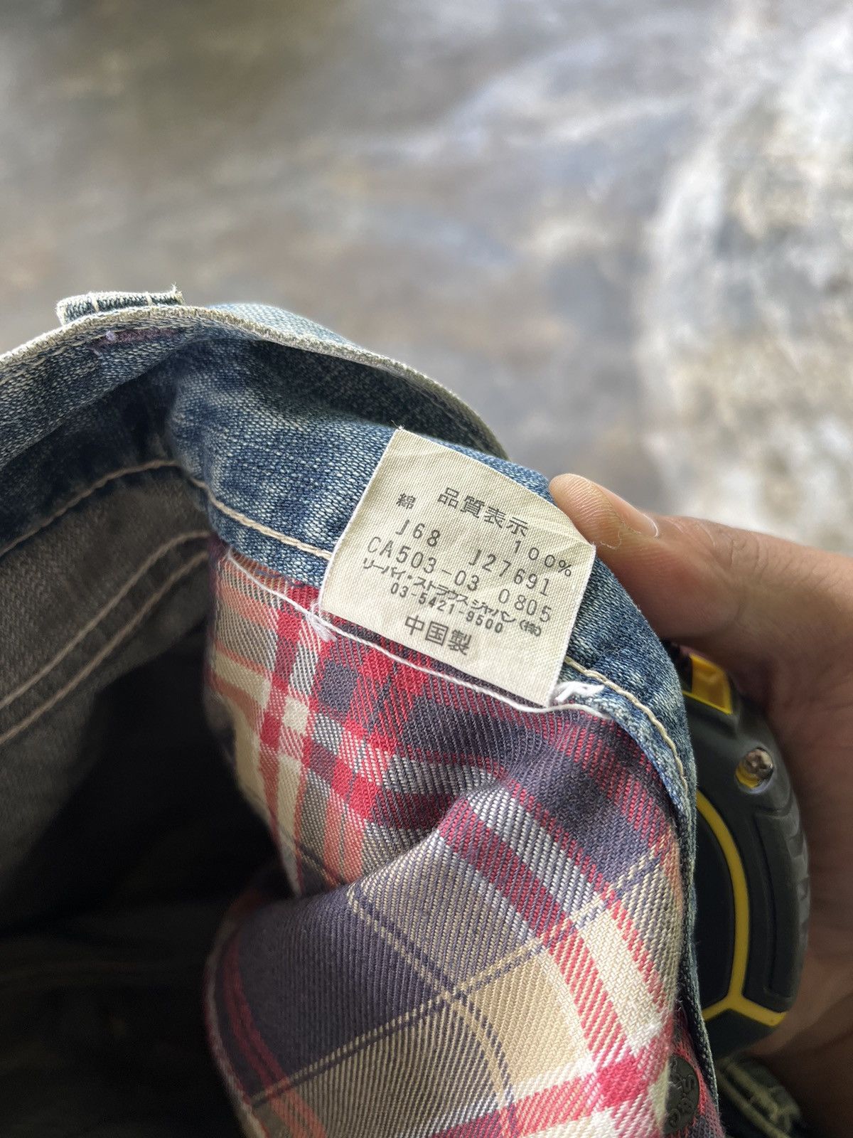 Levi's × Vintage Vintage Distressed Levis Workwear Size US 34 / EU 50 - 15 Thumbnail