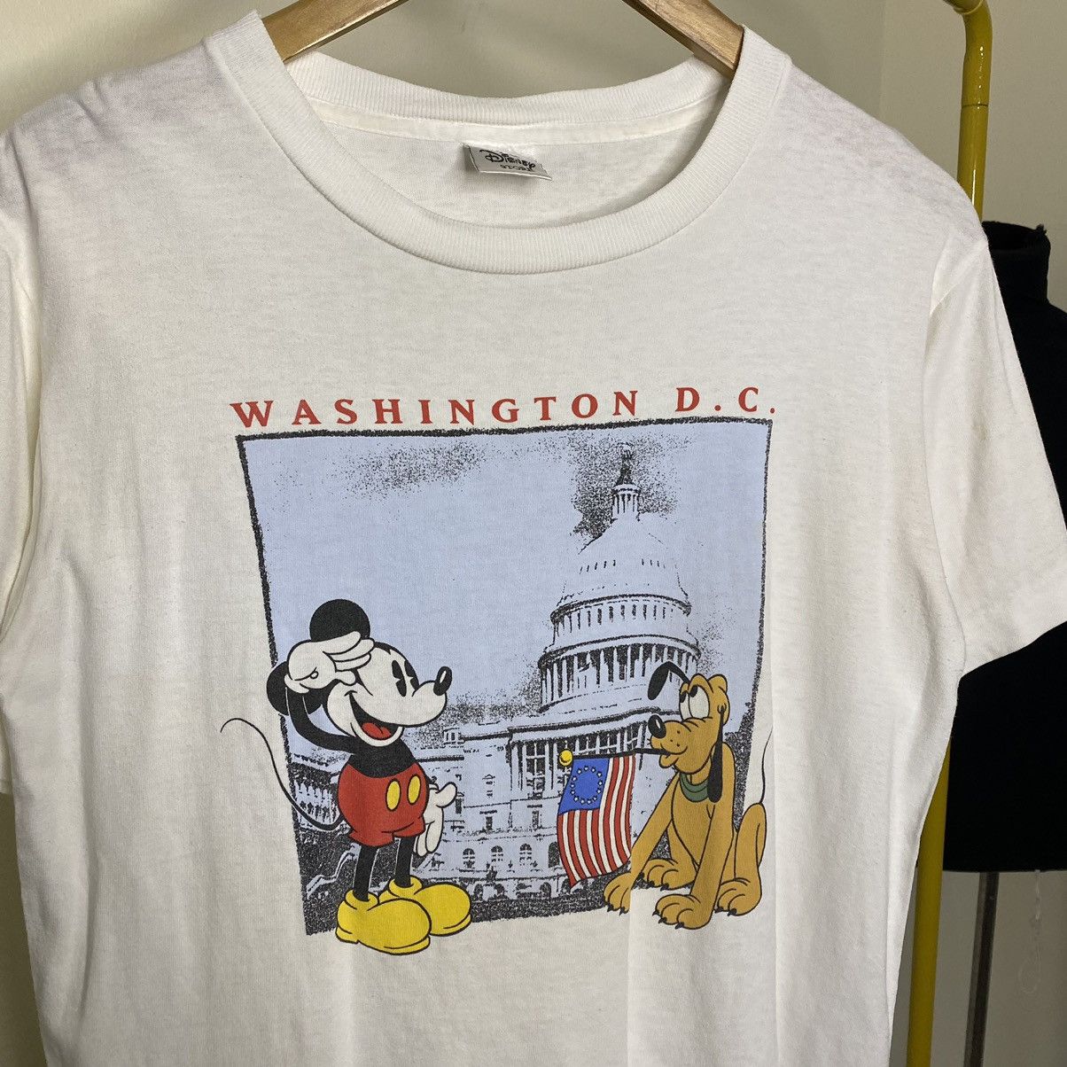 Cartoon Network × Disney × Vintage Vintage Mickey Mouse Washington Tshirt Size US M / EU 48-50 / 2 - 3 Thumbnail
