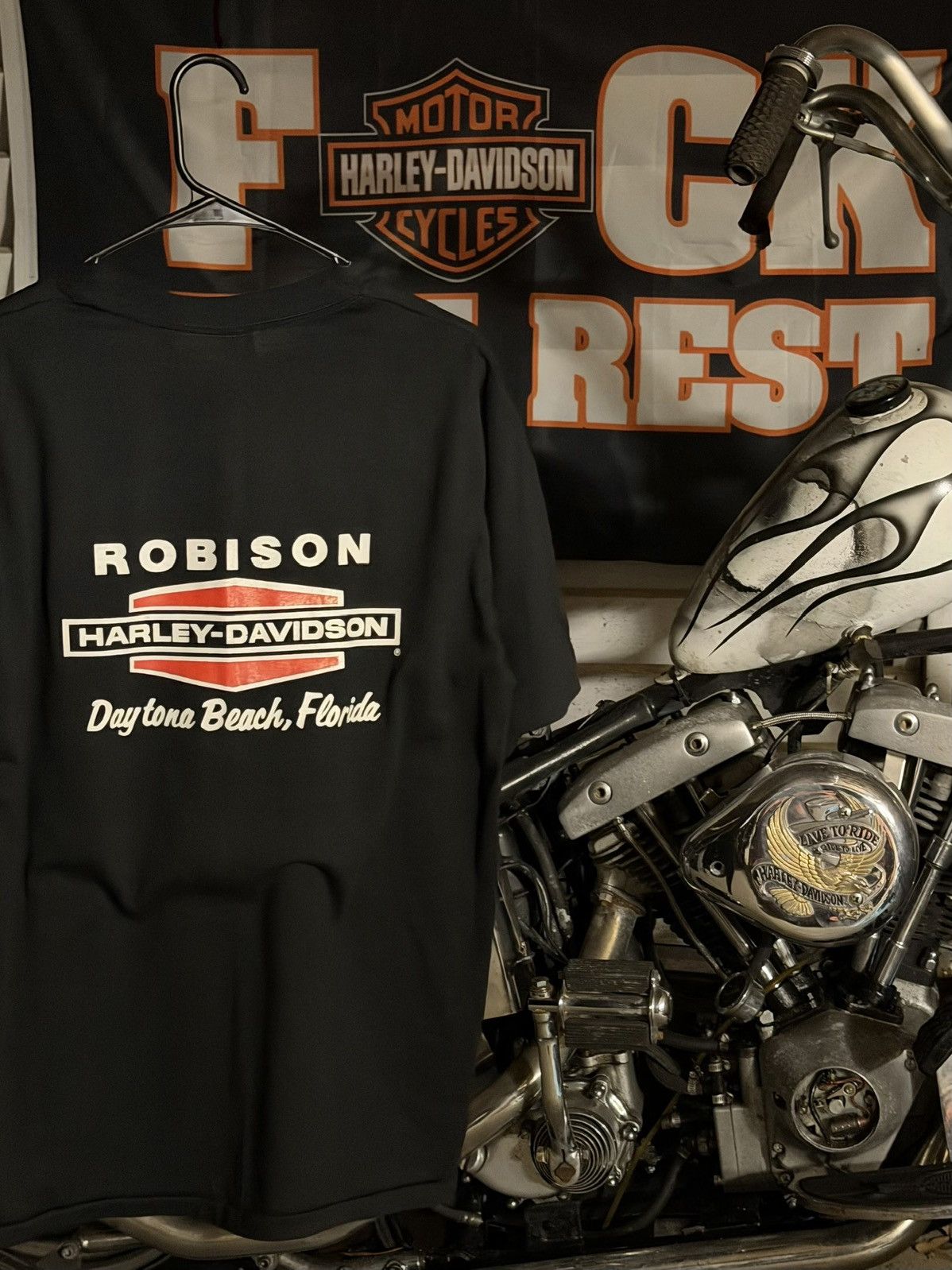 Harley Davidson Rare 1985 Harley Davidson X Daytona bike week Size US L / EU 52-54 / 3 - 2 Thumbnail
