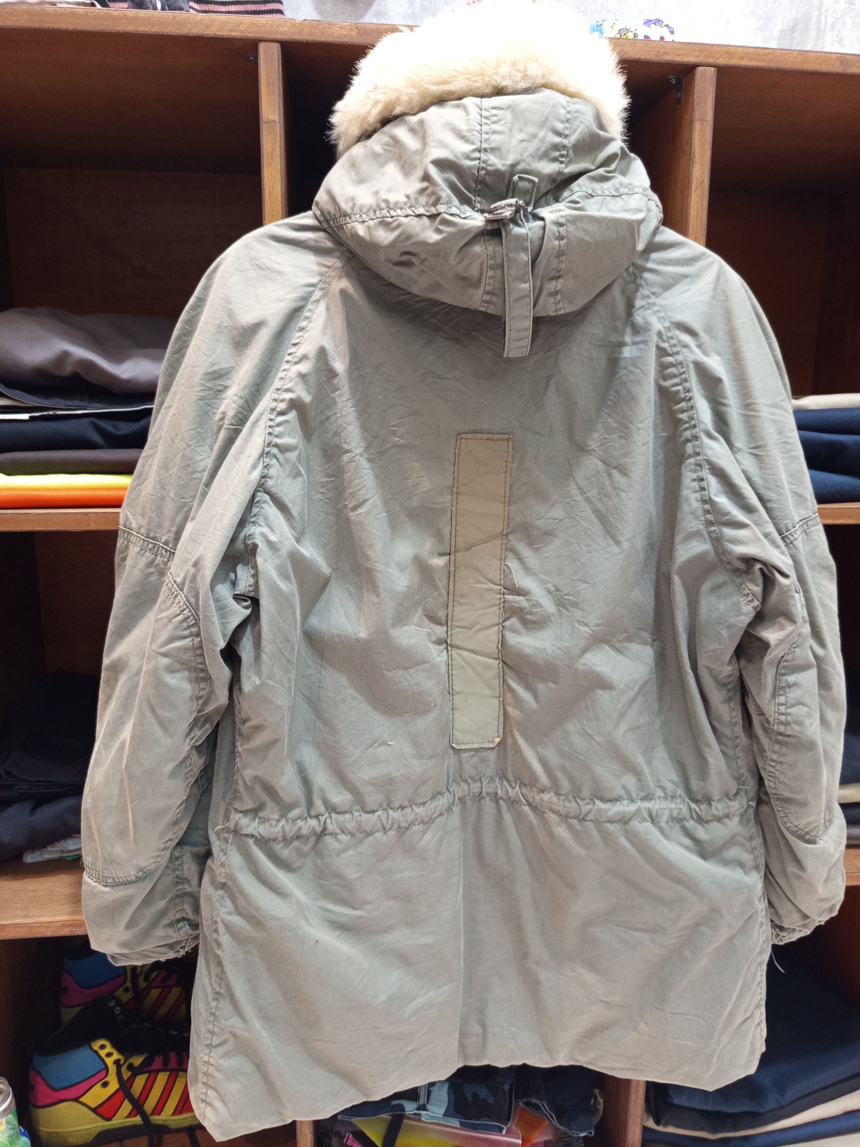 Vintage 1960s US Air Force USAF Tag Officer Vietnam War Era Parka Size US L / EU 52-54 / 3 - 9 Thumbnail