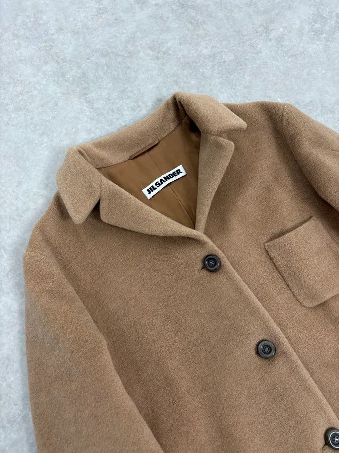 Jil Sander 2000s Jil Sander Beige Long Minimalist Coat Size US S / EU 44-46 / 1 - 5 Thumbnail