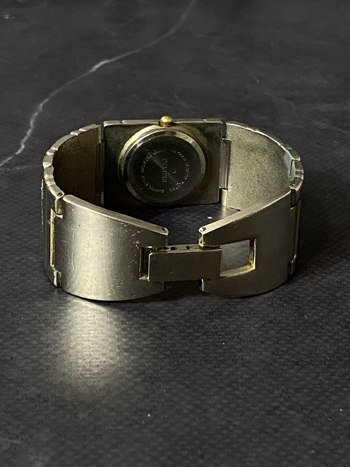 Japanese Brand Y2K De Luxe Textured Grunge Watch Size ONE SIZE - 11 Thumbnail